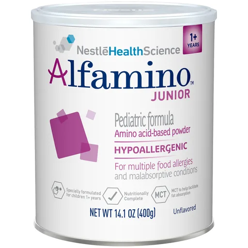 Alfamino Junior™ Amino Acid-Based Powder Pediatric Formula, 14.1-ounce can