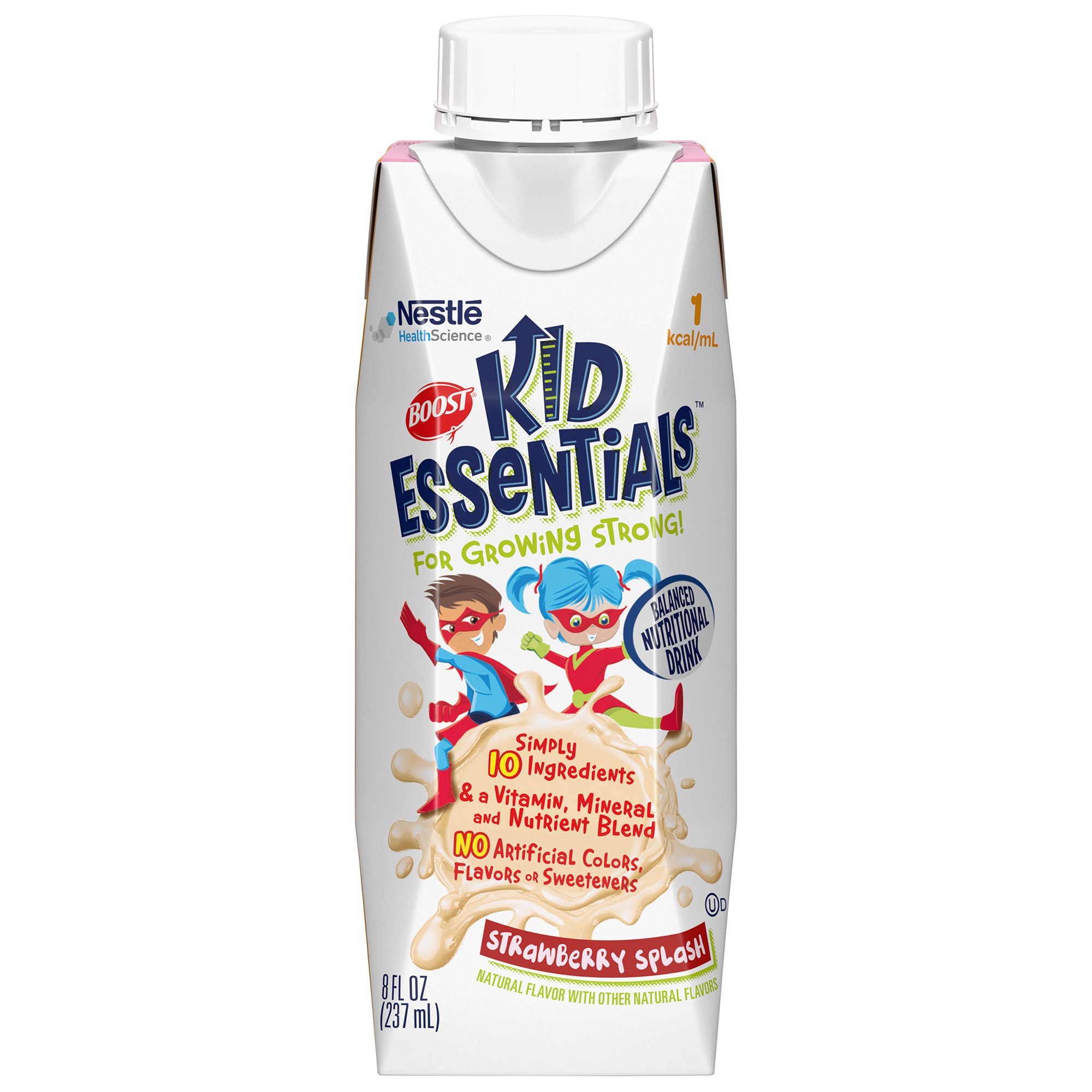 Boost® Kid Essentials™ Balanced Nutritional Drink, Strawberry, 8-ounce Carton - Image 2