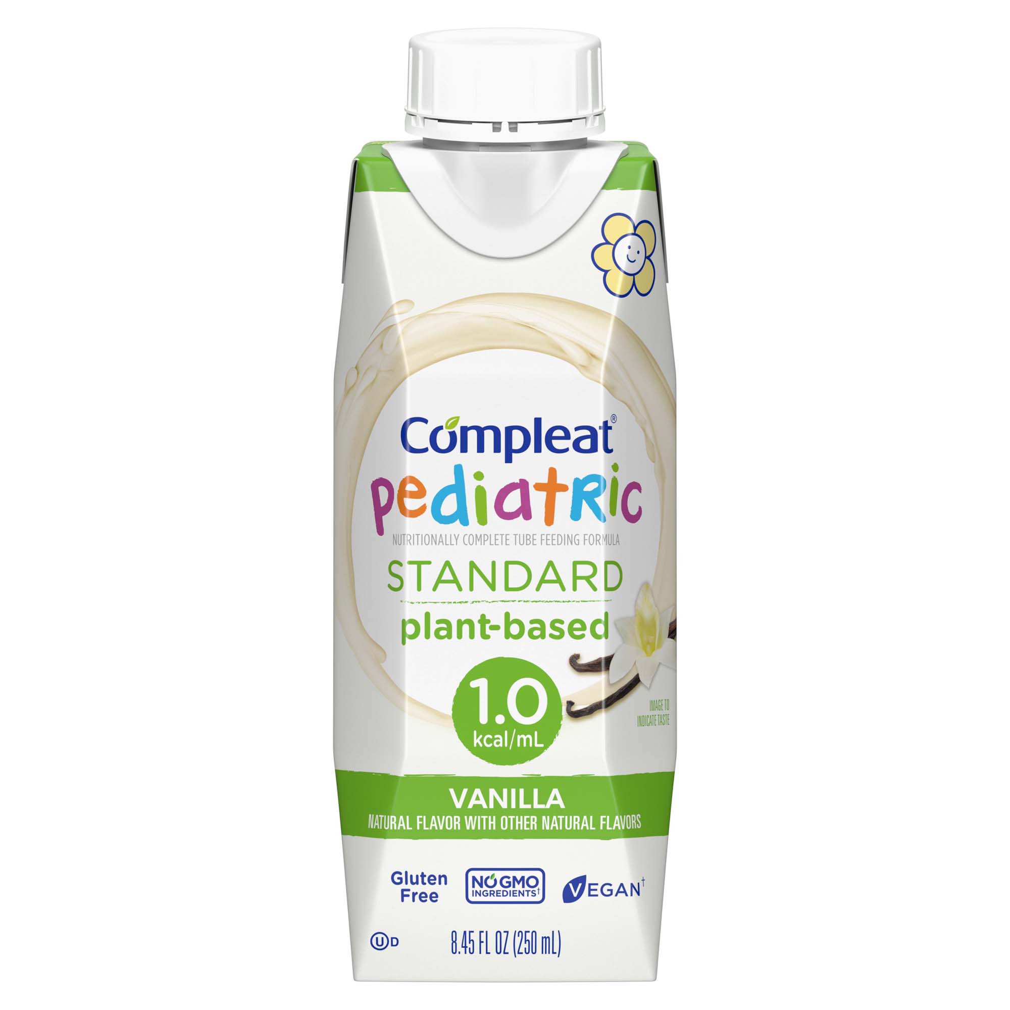 Compleat® Pediatric Standard Plant-Based 1.0 Cal Tube Feed Formula, Vanilla - Image 2