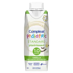 Compleat® Pediatric Standard Plant-Based 1.0 Cal Tube Feed Formula, Vanilla