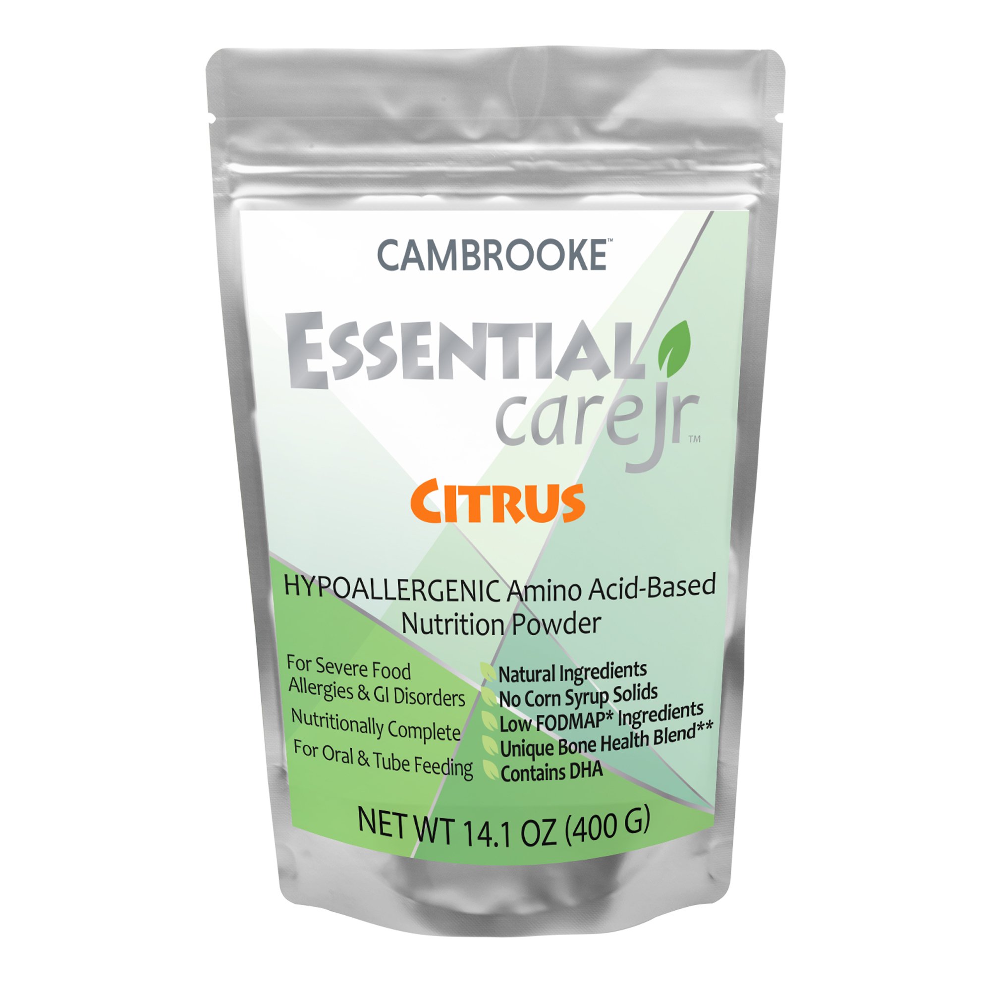 Essential Care Jr™ Amino Acid-Based Nutrition Powder, Citrus, 14.1-oz. pouch - Image 2