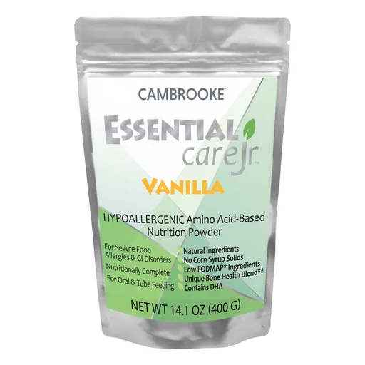 Essential Care Jr™ Amino Acid-Based Nutrition Powder, Vanilla, 14.1-ounce pouch