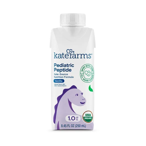 Kate Farms® Pediatric Peptide 1.0 Sole-Source Nutrition Formula, Vanilla 8.45-oz