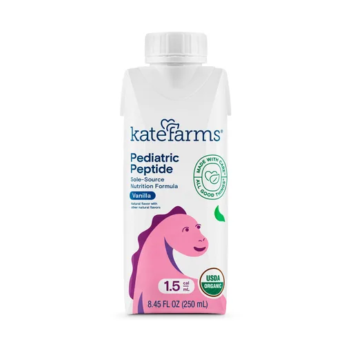 Kate Farms® Pediatric Peptide 1.5 Sole-Source Nutrition Formula, Vanilla