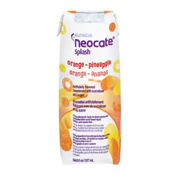 Neocate® Splash Amino Acid-based Liquid, Orange-Pineapple, 8-oz carton