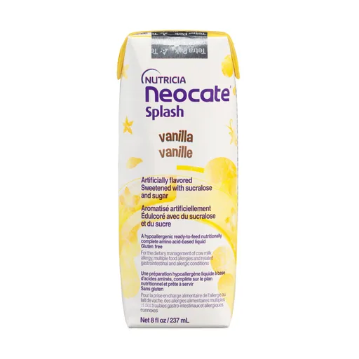 Nutricia Neocate® Splash Liquid Dietary Management of Cow Milk Allergy, Vanilla
