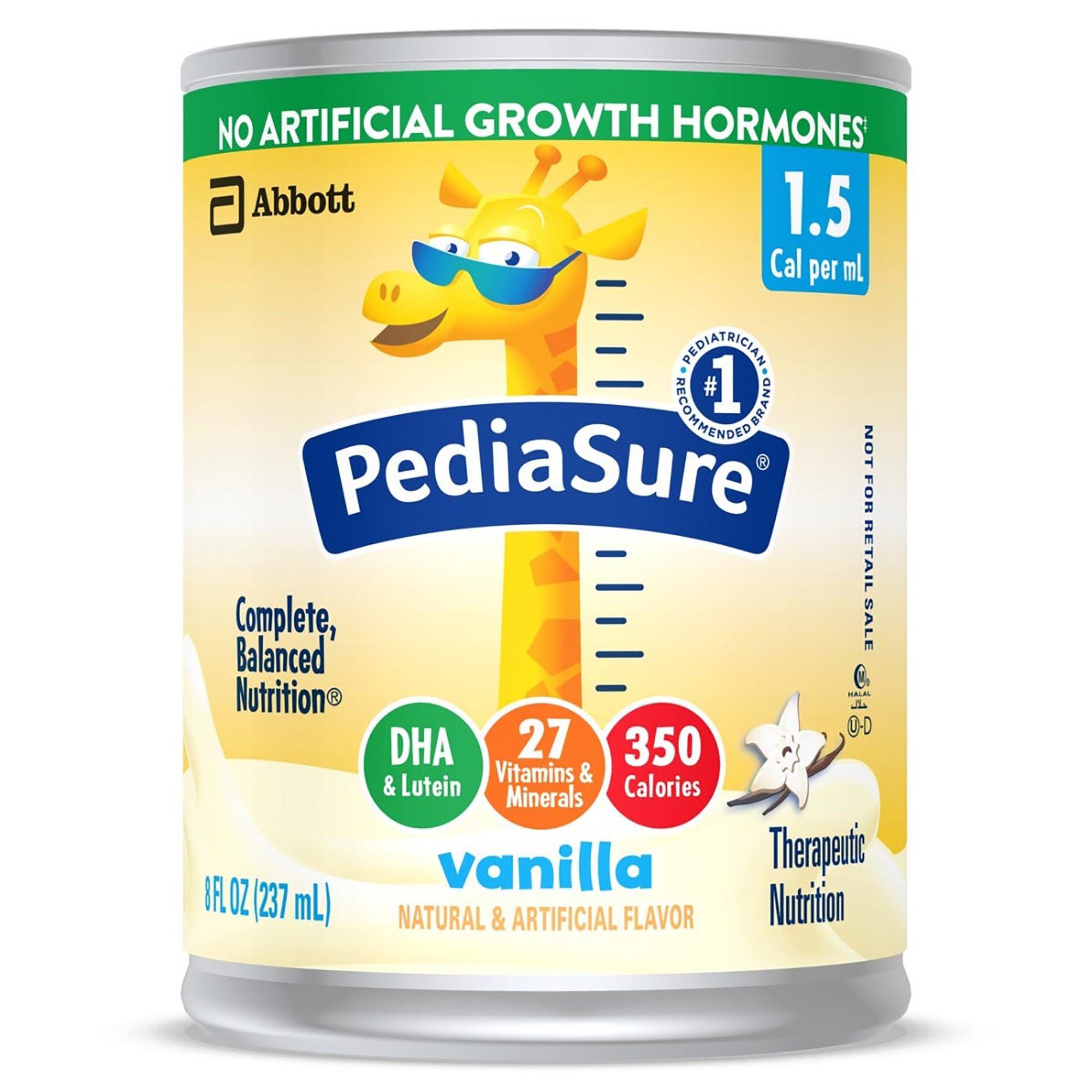 PediaSure® 1.5 Cal Therapeutic Nutrition, Vanilla, 8-ounce Can - Image 2