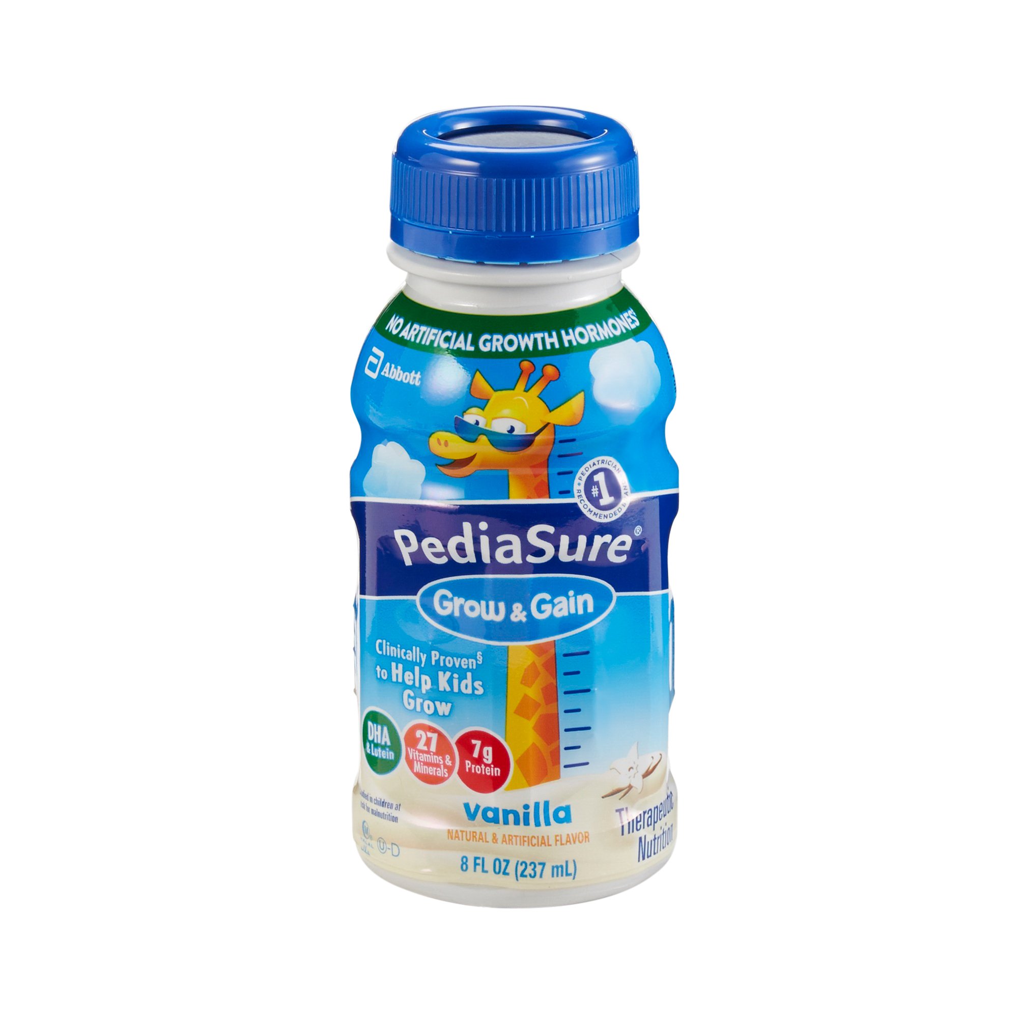 PediaSure® Grow & Gain Therapeutic Nutrition, Vanilla, 8-ounce Bottle - Image 2