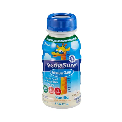 PediaSure® Grow & Gain Therapeutic Nutrition, Vanilla, 8-ounce Bottle