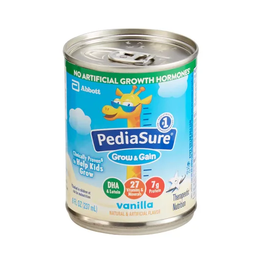 PediaSure® Grow & Gain Therapeutic Nutrition, Vanilla, 8-ounce Can