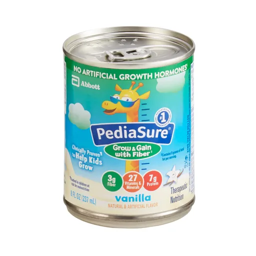 PediaSure® Grow & Gain with Fiber Therapeutic Nutrition, Vanilla, 8-ounce Can