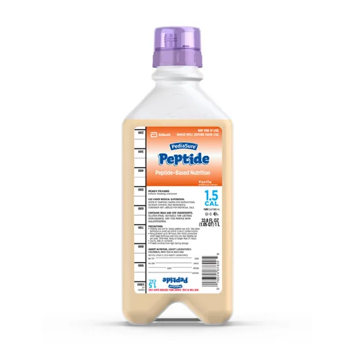 PediaSure® Peptide 1.5 Cal Peptide-Based Nutrition, Vanilla, 33.8-oz. bottle