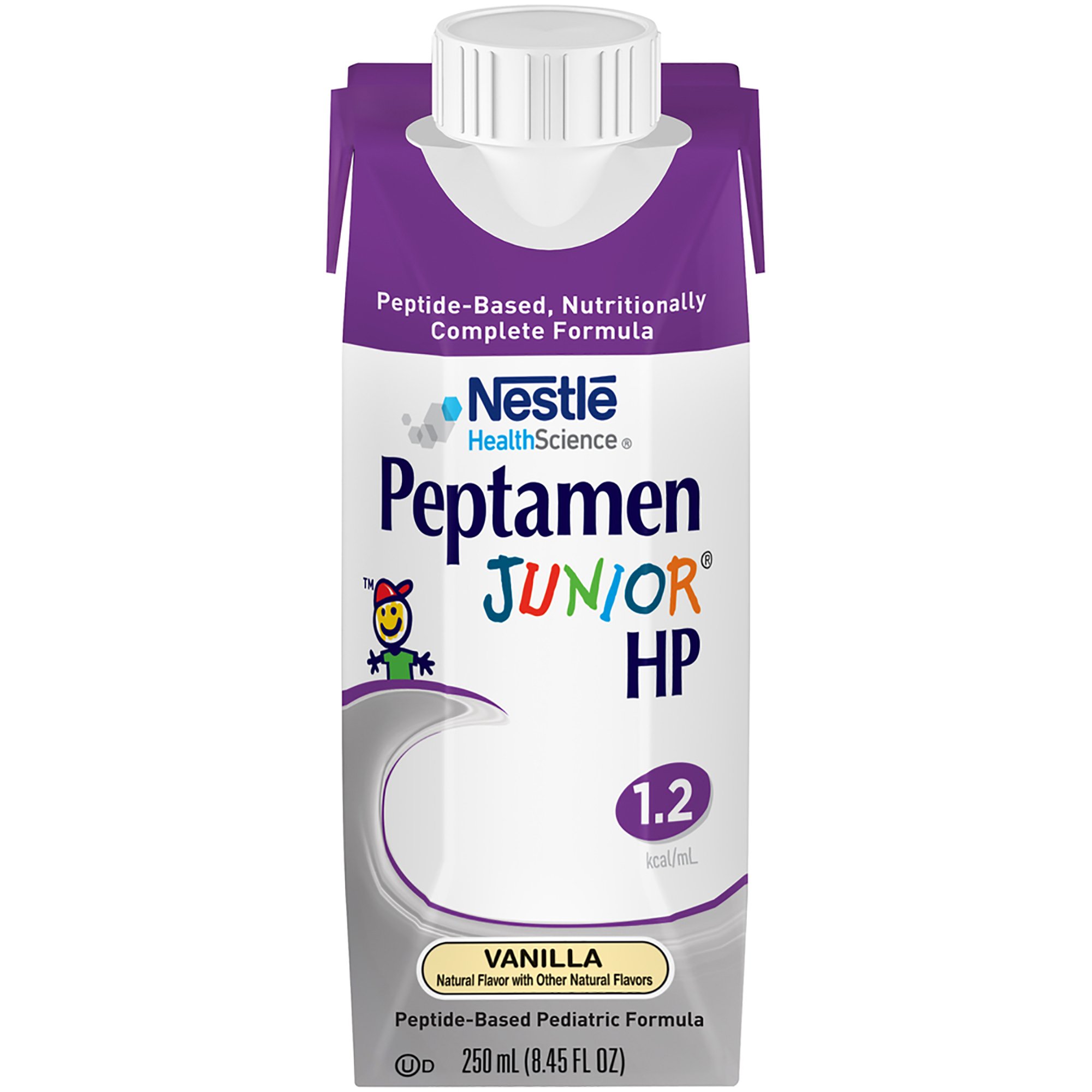 Peptamen Junior® HP Peptide-Based Pediatric Formula, Vanilla, 8.45-ounce carton - Image 2