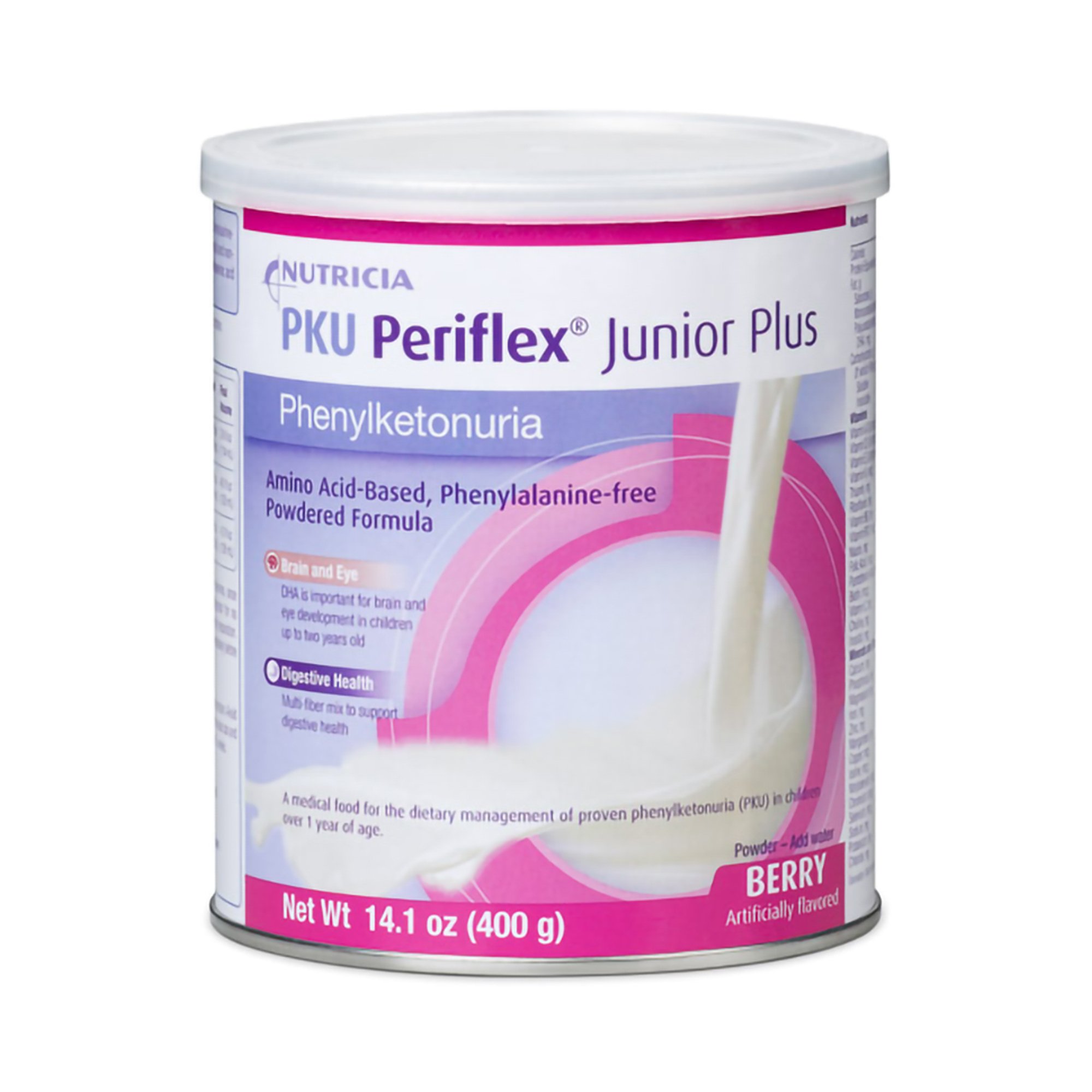 PKU Periflex® Amino Acid-Based, Phenylalanine-Free Powdered Formula Berry Flavor - Image 2
