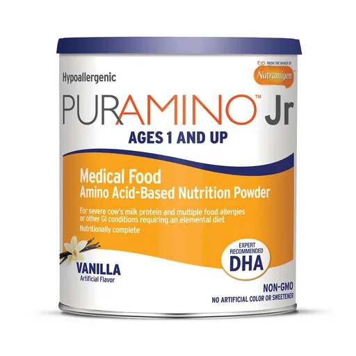 PurAmino™ Jr Medical Food Amino Acid-Based Nutrition Powder, Vanilla, 14.1-oz.