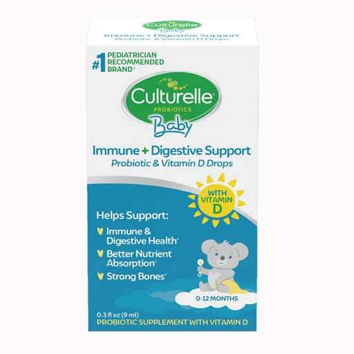 Culturelle® Baby Immune + Digestive Support Probiotic & Vitamin D Drops