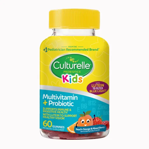 Culturelle® Kids Multivitamin + Probiotic Gummies with Lutein