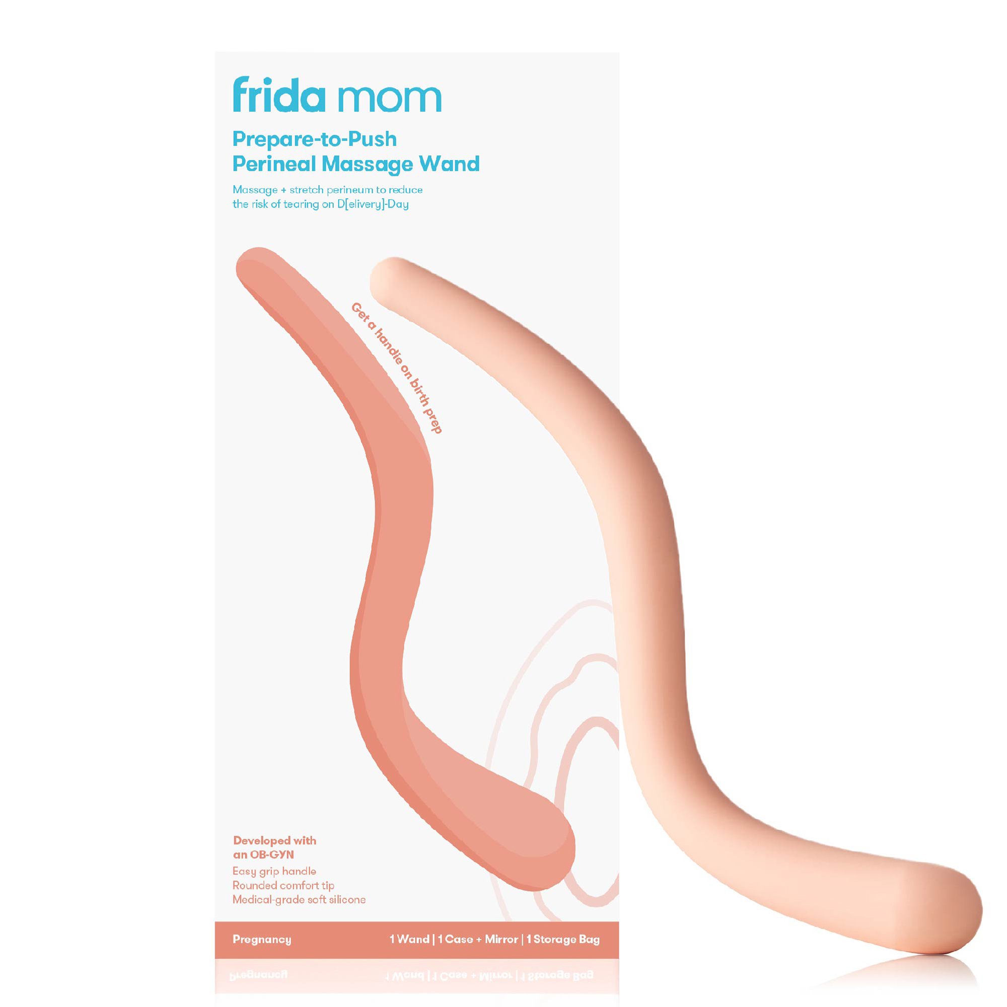 frida mom Prepare-to-Push Perineal Massage Wand