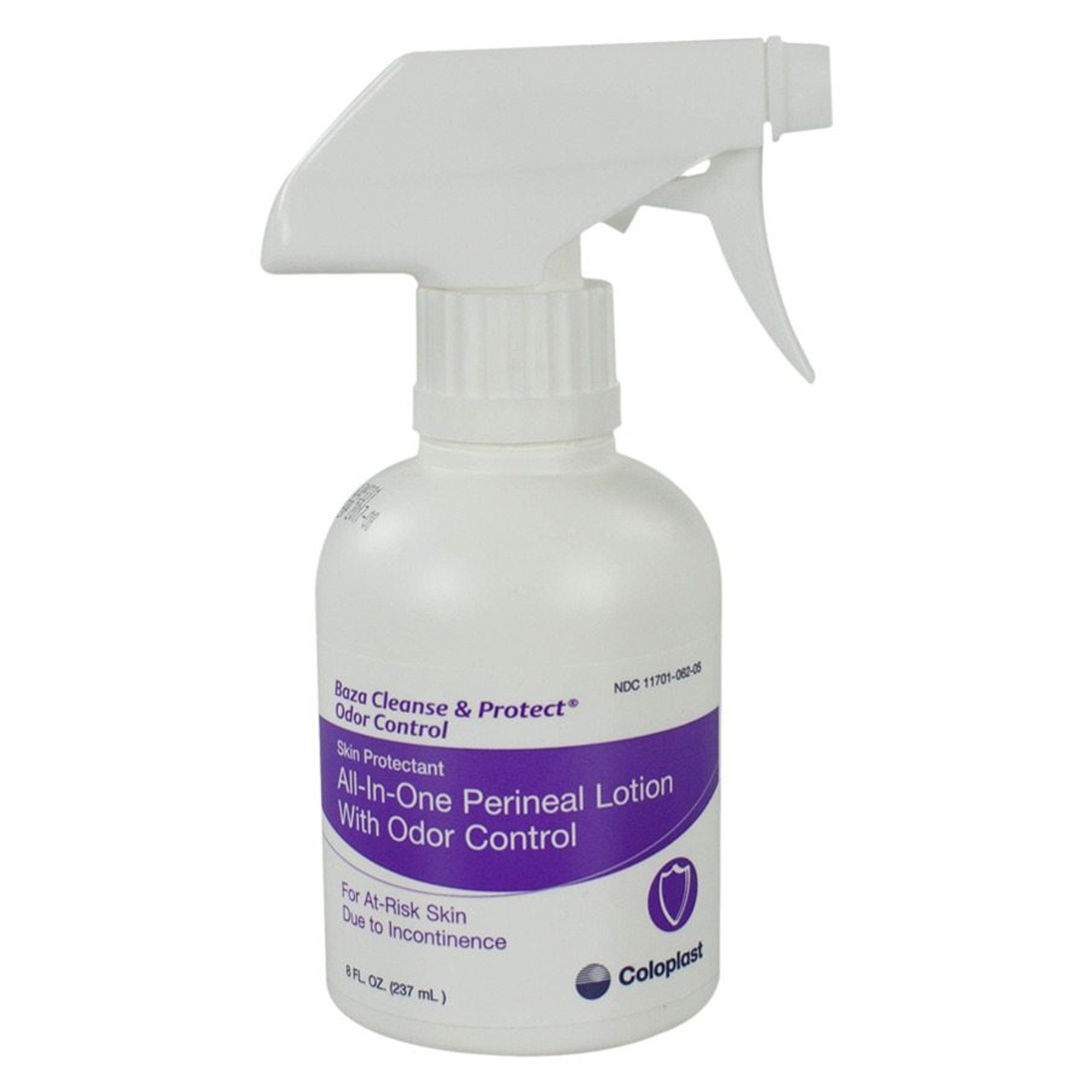 Baza Cleanse and Protect® Perineal Wash w/ Odor Control, Unscented, 8-oz. bottle