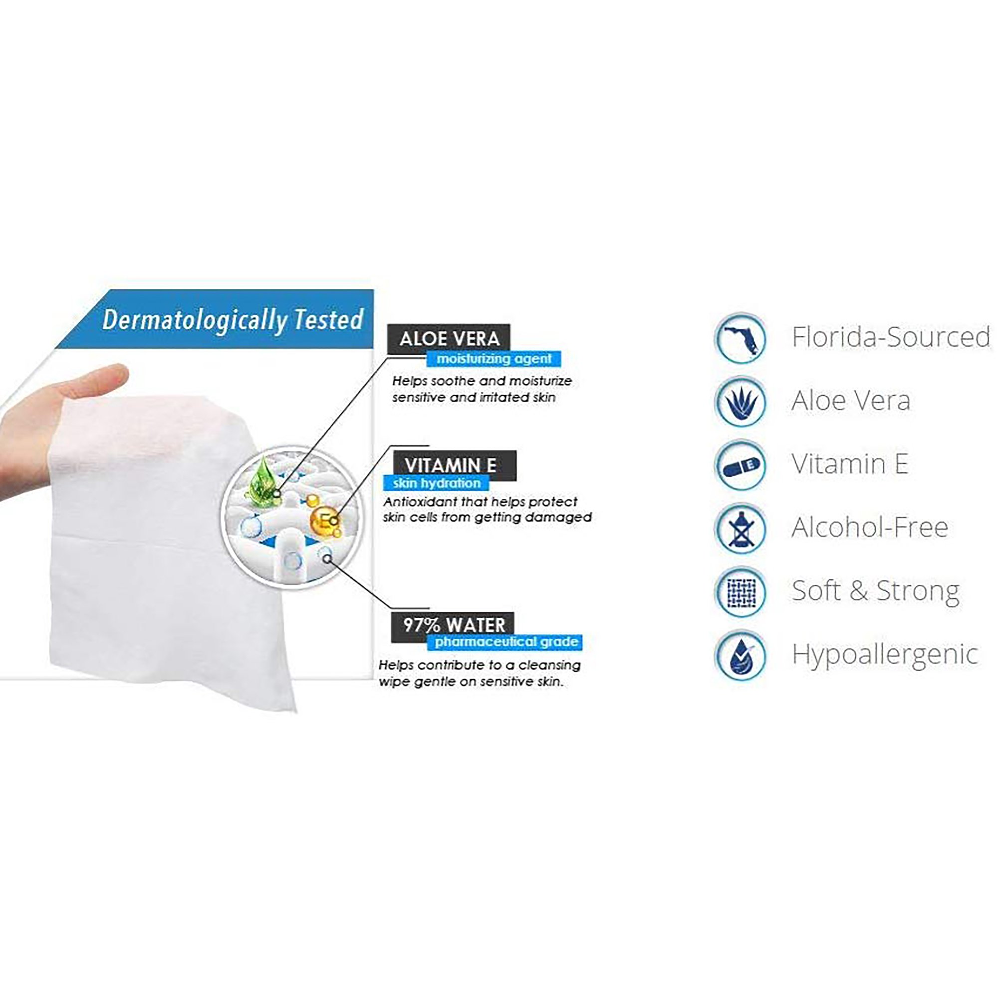 Abena® Scented Pre-Moistened Cleansing Wipes, Soft Pack - Image 3