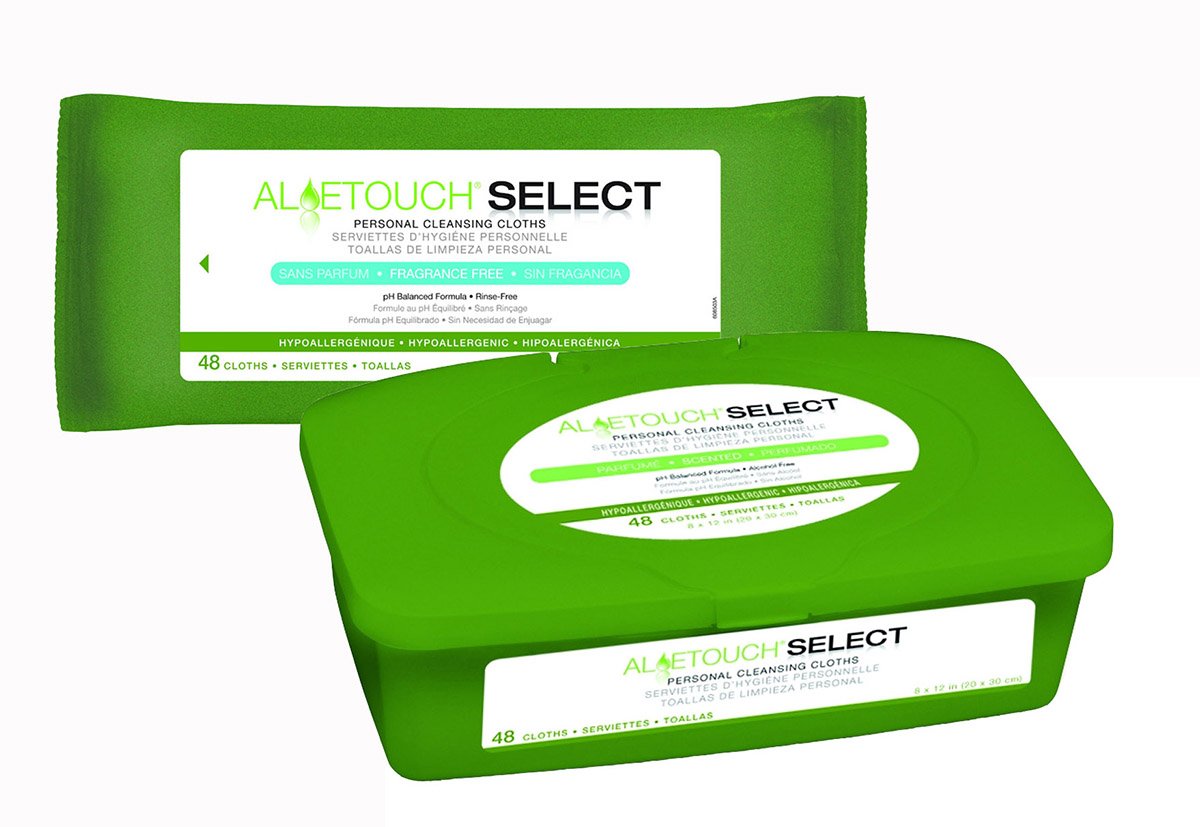 Aloetouch® Select Personal Cleansing Wipe