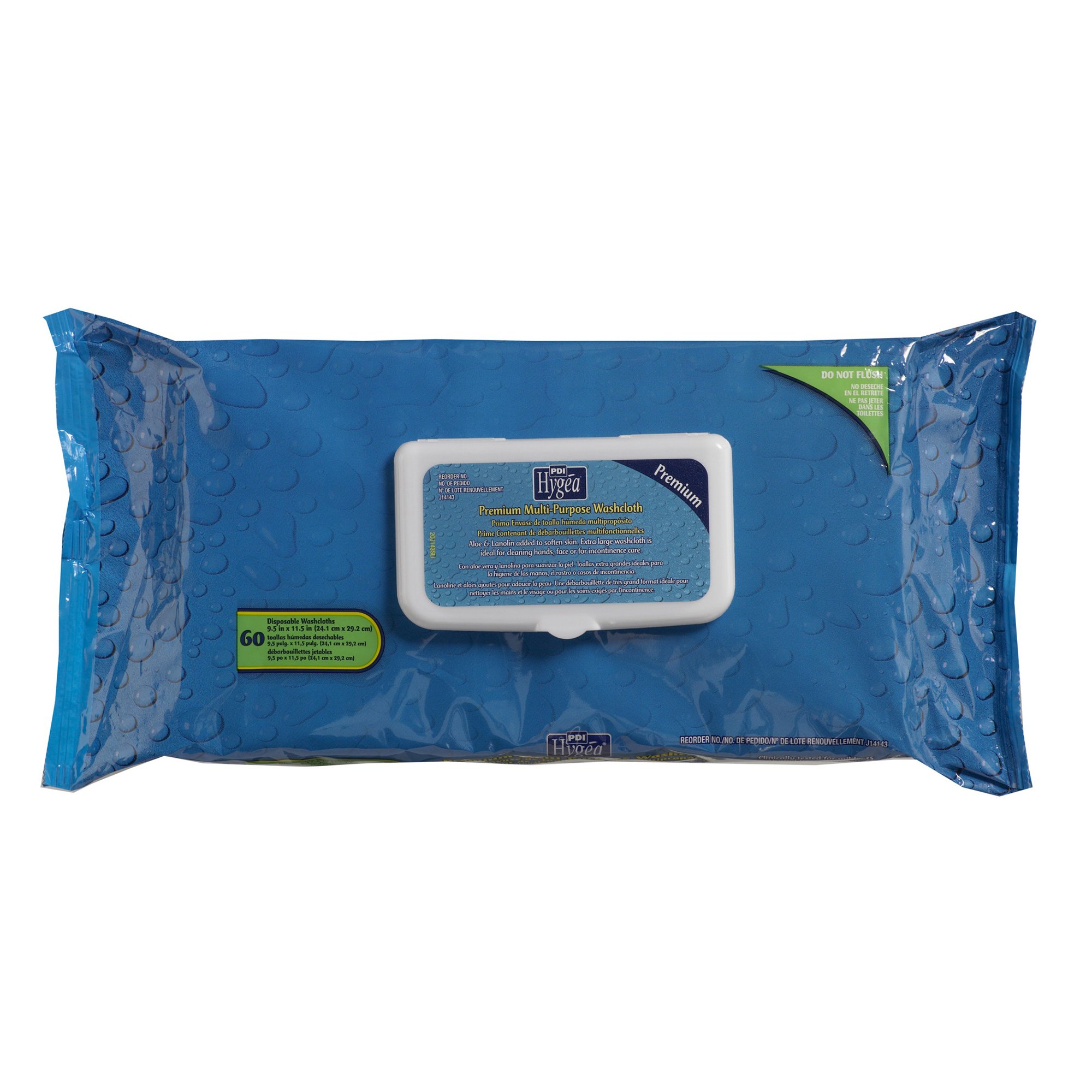 Hygea® Scented Multi-Purpose Personal Cleansing Wipe