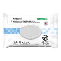 McKesson Fragrance Free Personal Cleansing Wipe