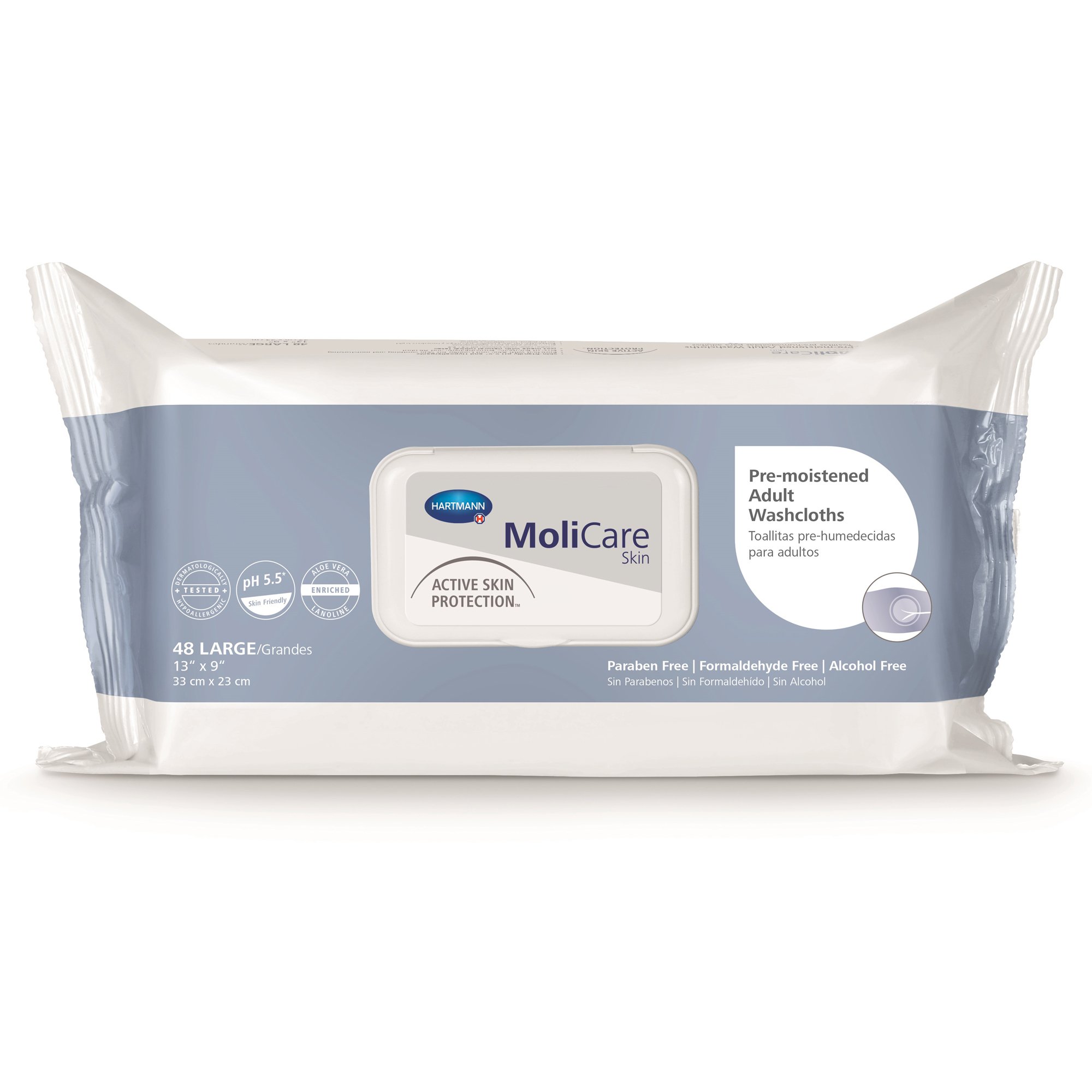 MoliCare® Scented Skin Personal Cleansing Wipe, Soft Pack