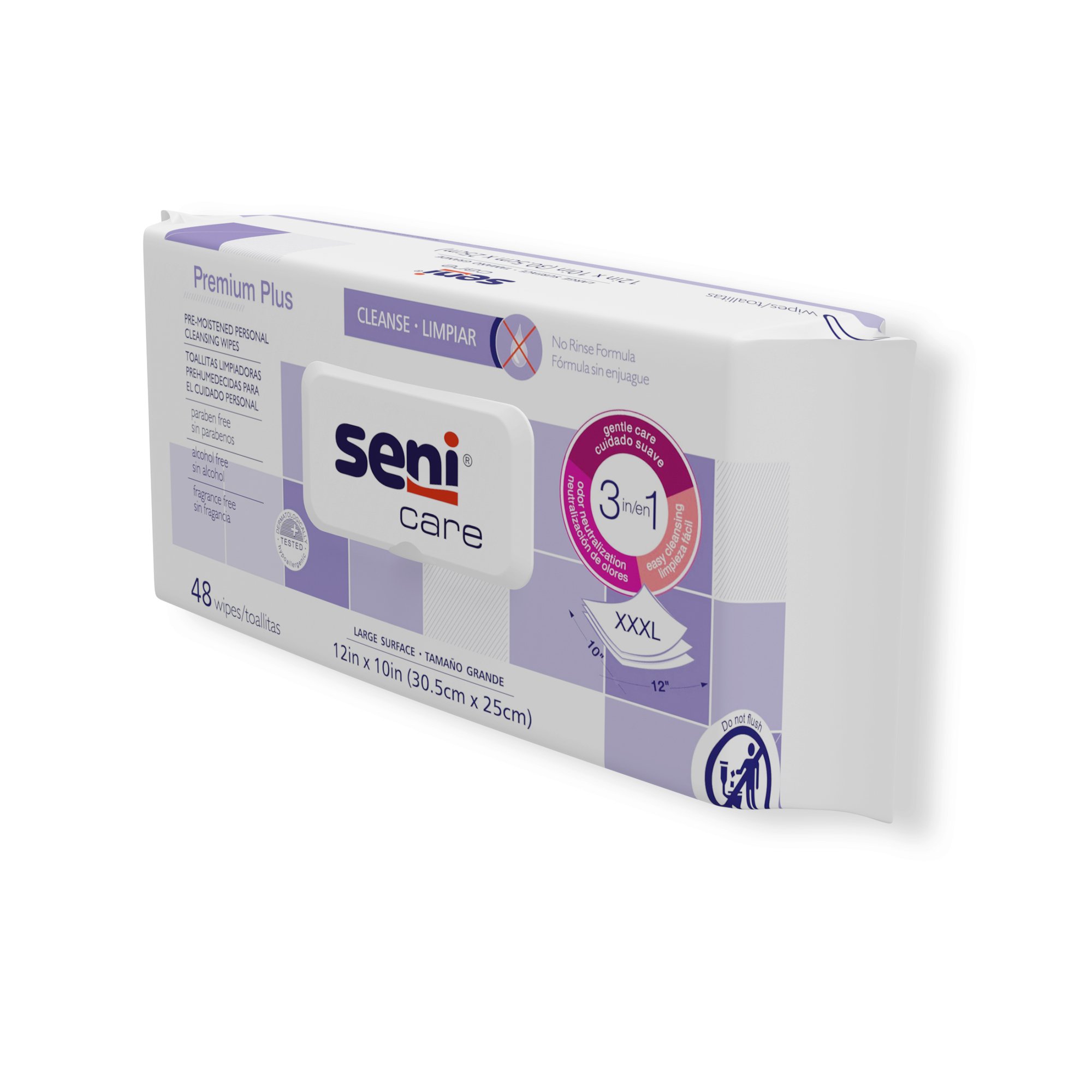 Seni® Care Premium Plus Personal Cleansing Wipes - Image 3