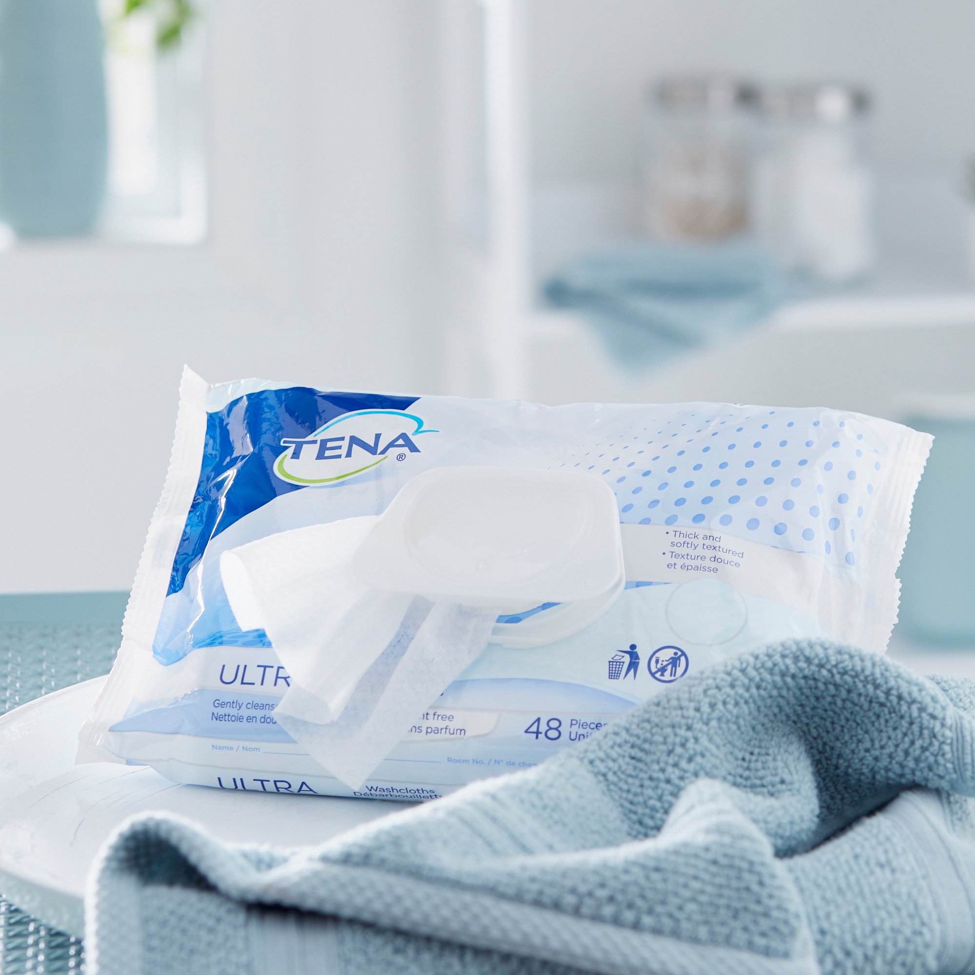 Tena ProSkin™ Ultra Personal Cleansing Wipe - Image 6