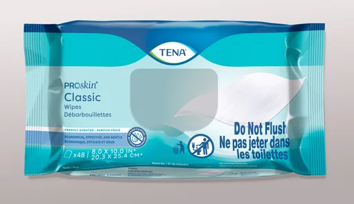 TENA® ProSkin™ Classic Personal Cleansing Wipe