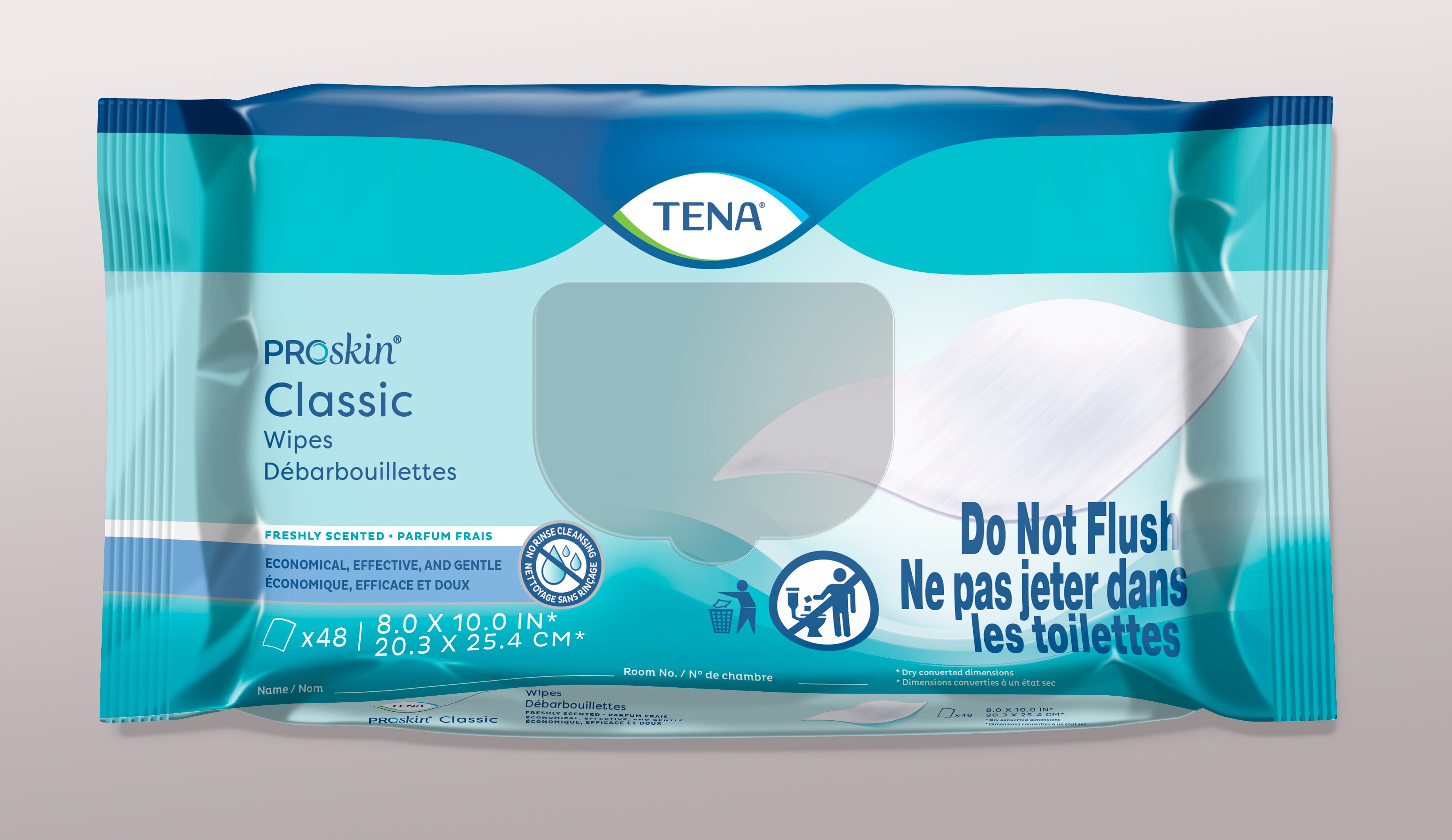 TENA® ProSkin™ Classic Personal Cleansing Wipe - Image 2