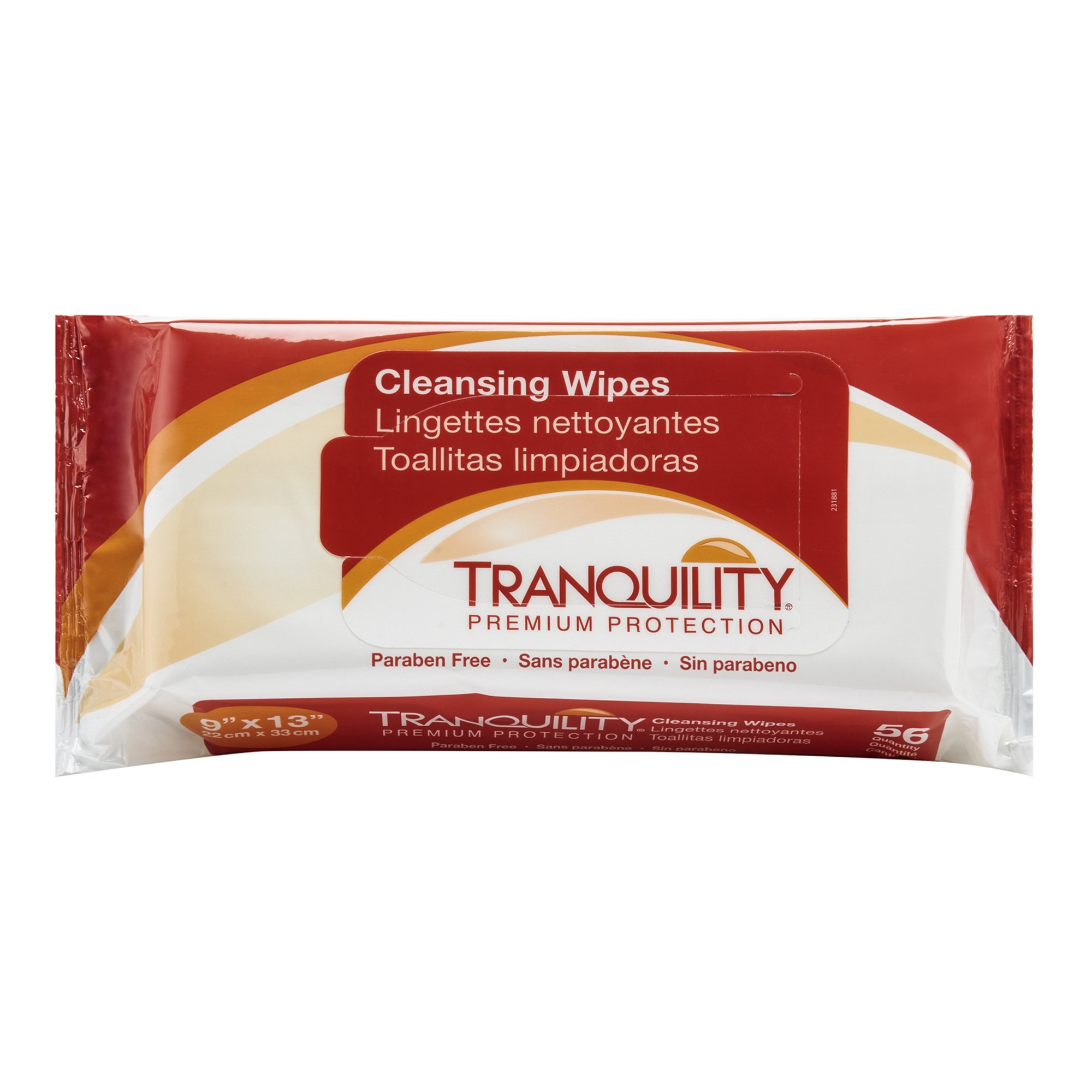 Tranquility Personal Wipe, Soft Pack, Aloe/Vitamin E/Chamomile, Scented - Image 2