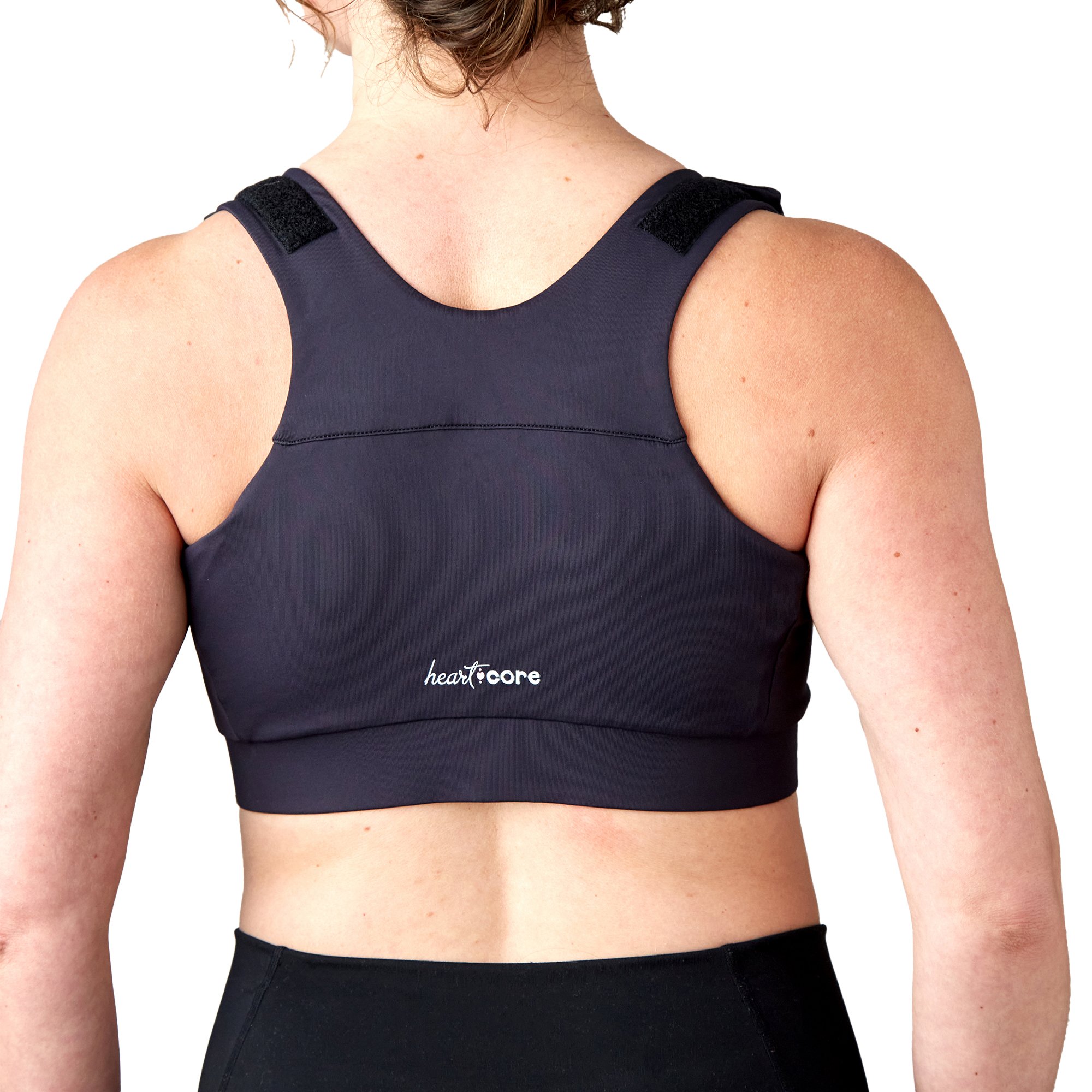 Shirl Post Surgical Bra, Black, Medium - Image 5