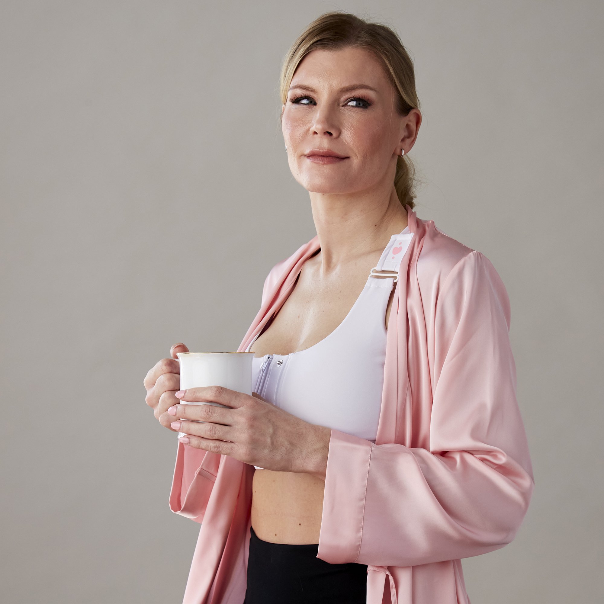 Shirl Post Surgical Bra, White, Large - Image 10