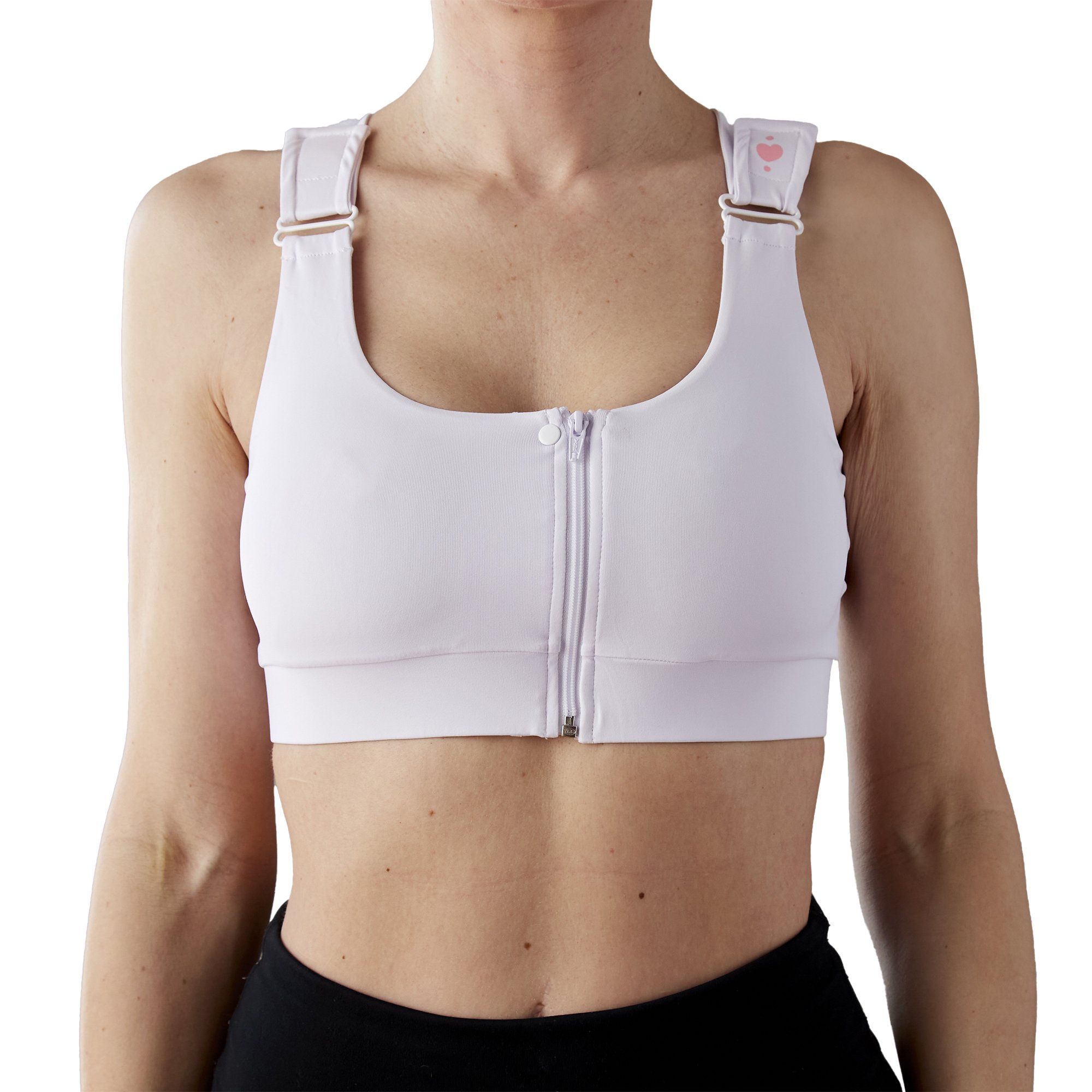 Shirl Post Surgical Bra, White, Queen Size - Image 3