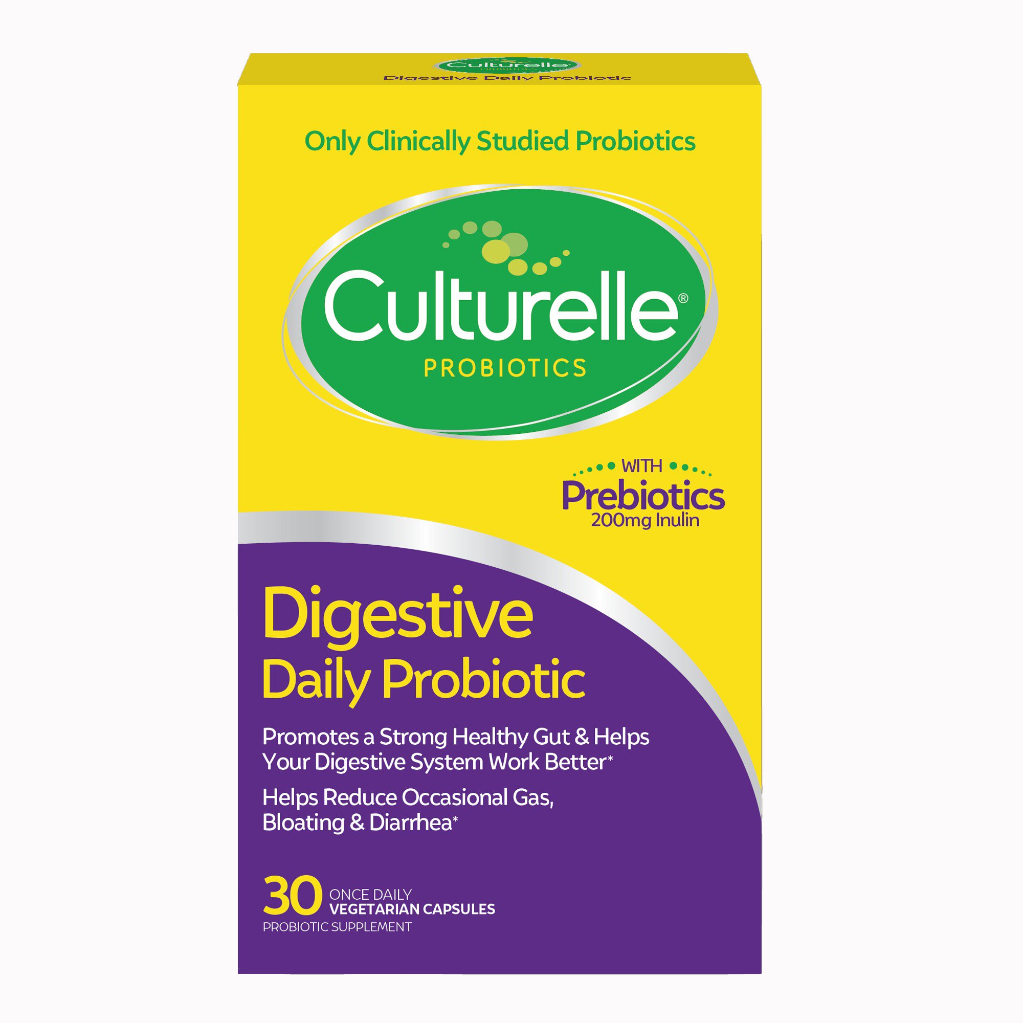 Culturelle Digestive Daily Probiotic Vegetarian Capsules - Image 2