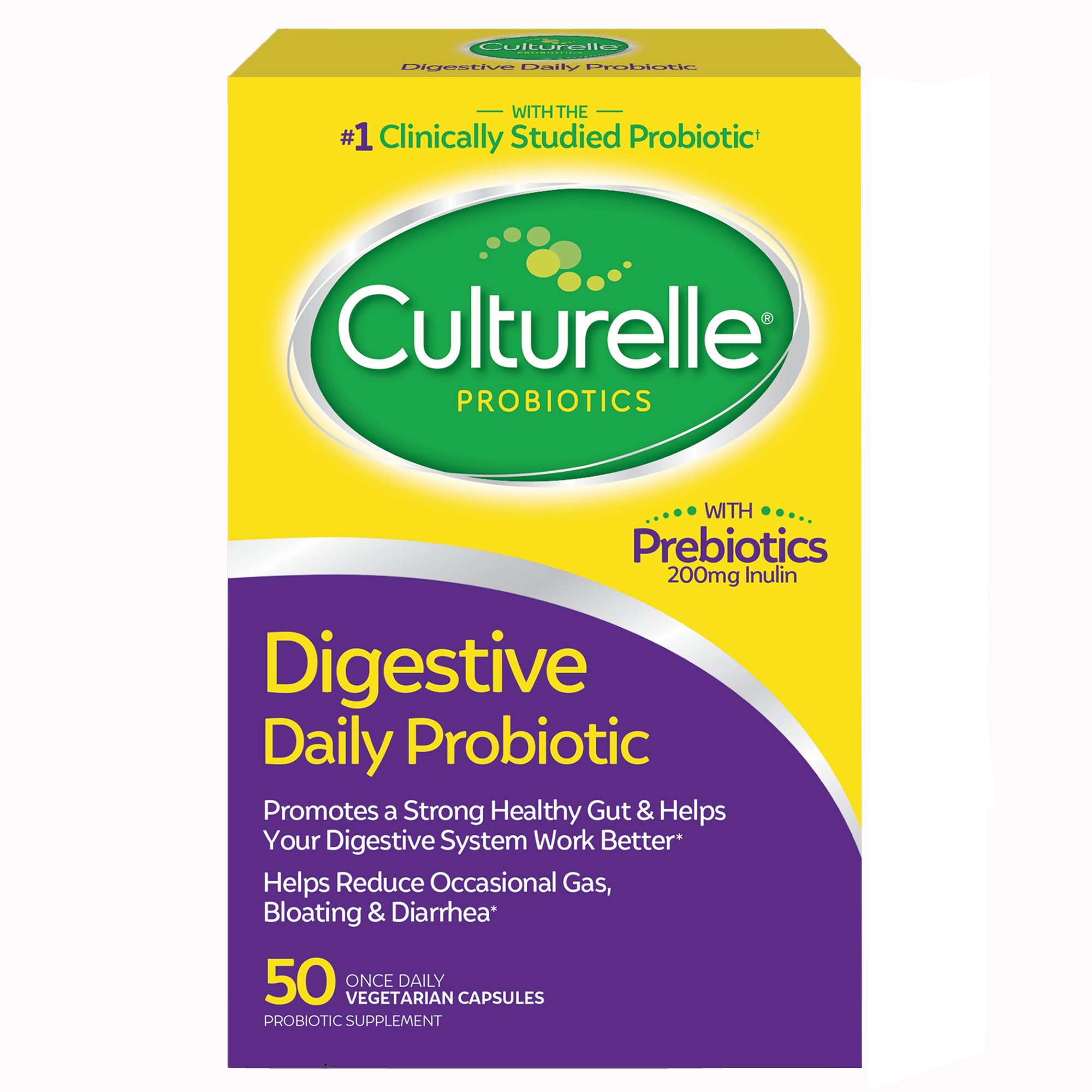 Culturelle® Digestive Daily Probiotic Capsules, 50 Capsules - Image 2