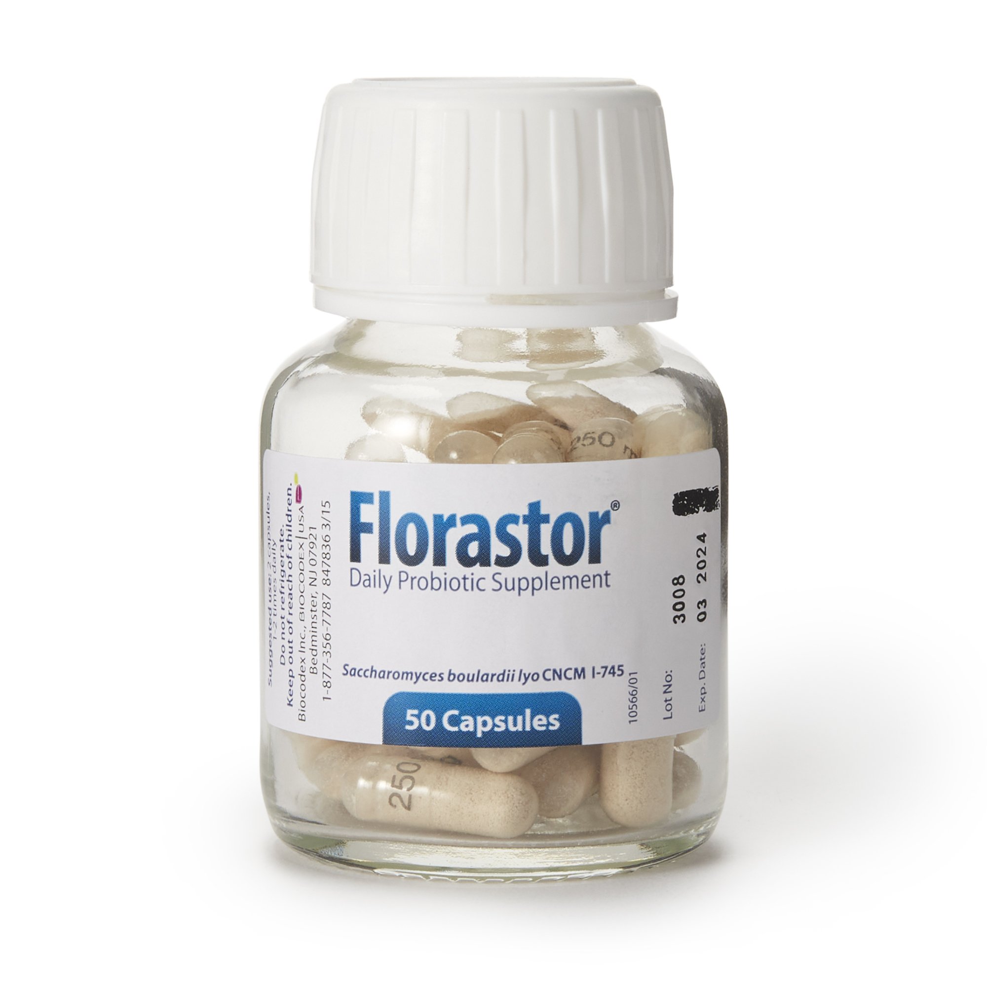 Florastor® Dual Action Probiotic Vegetarian Capsules - Image 2