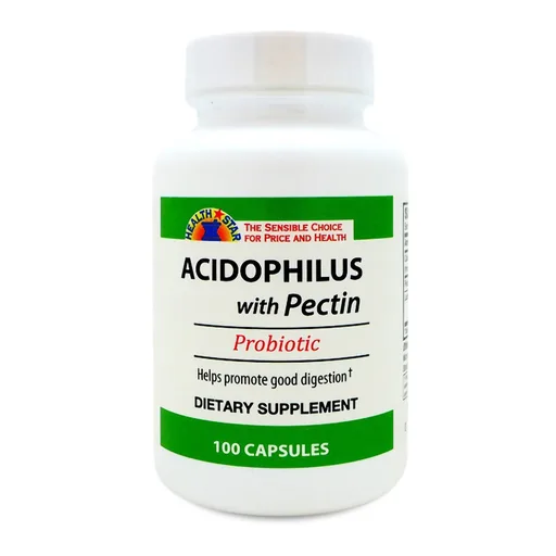 Health Star® Acidophilus with Pectin Probiotic
