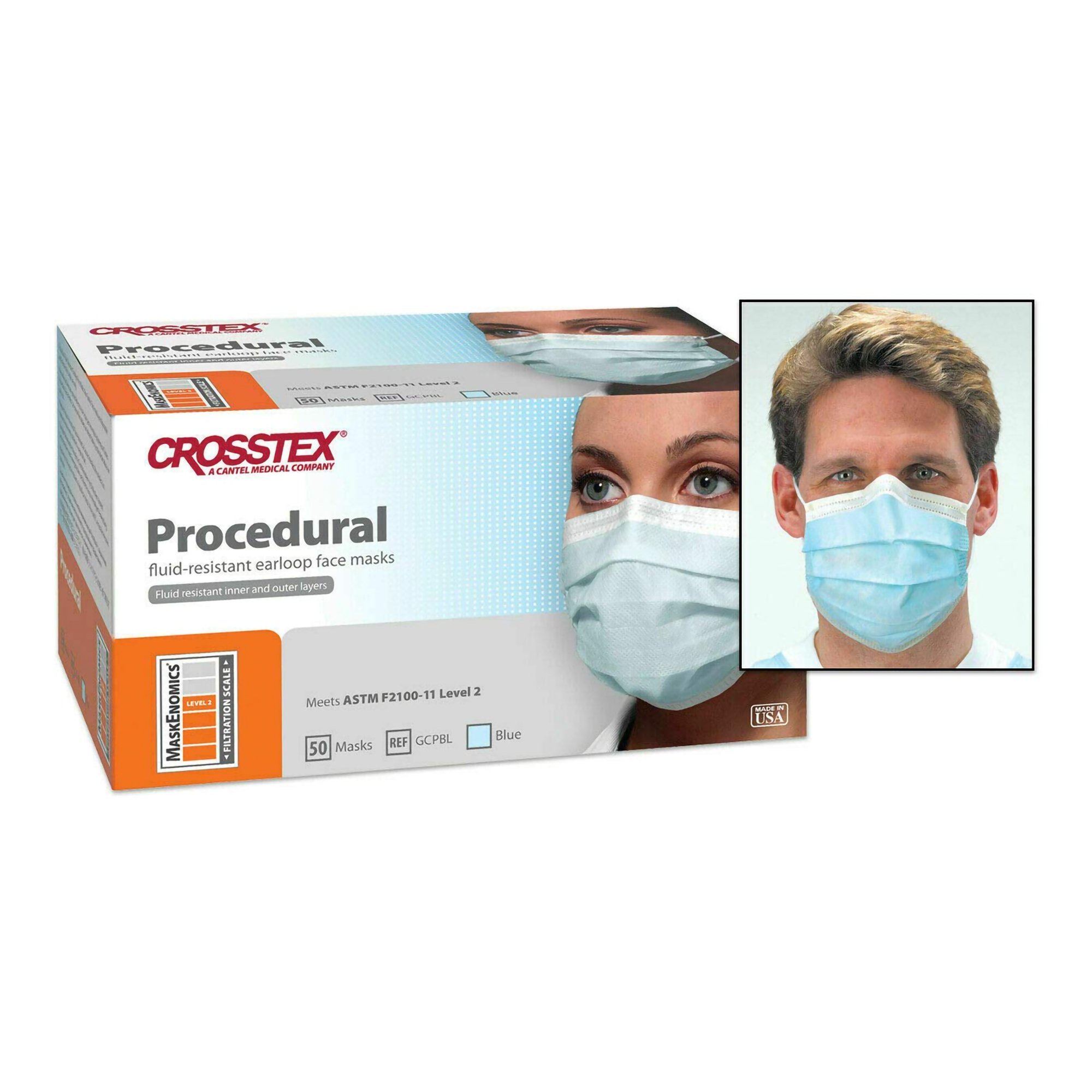Crosstex® Procedure Mask - Image 3