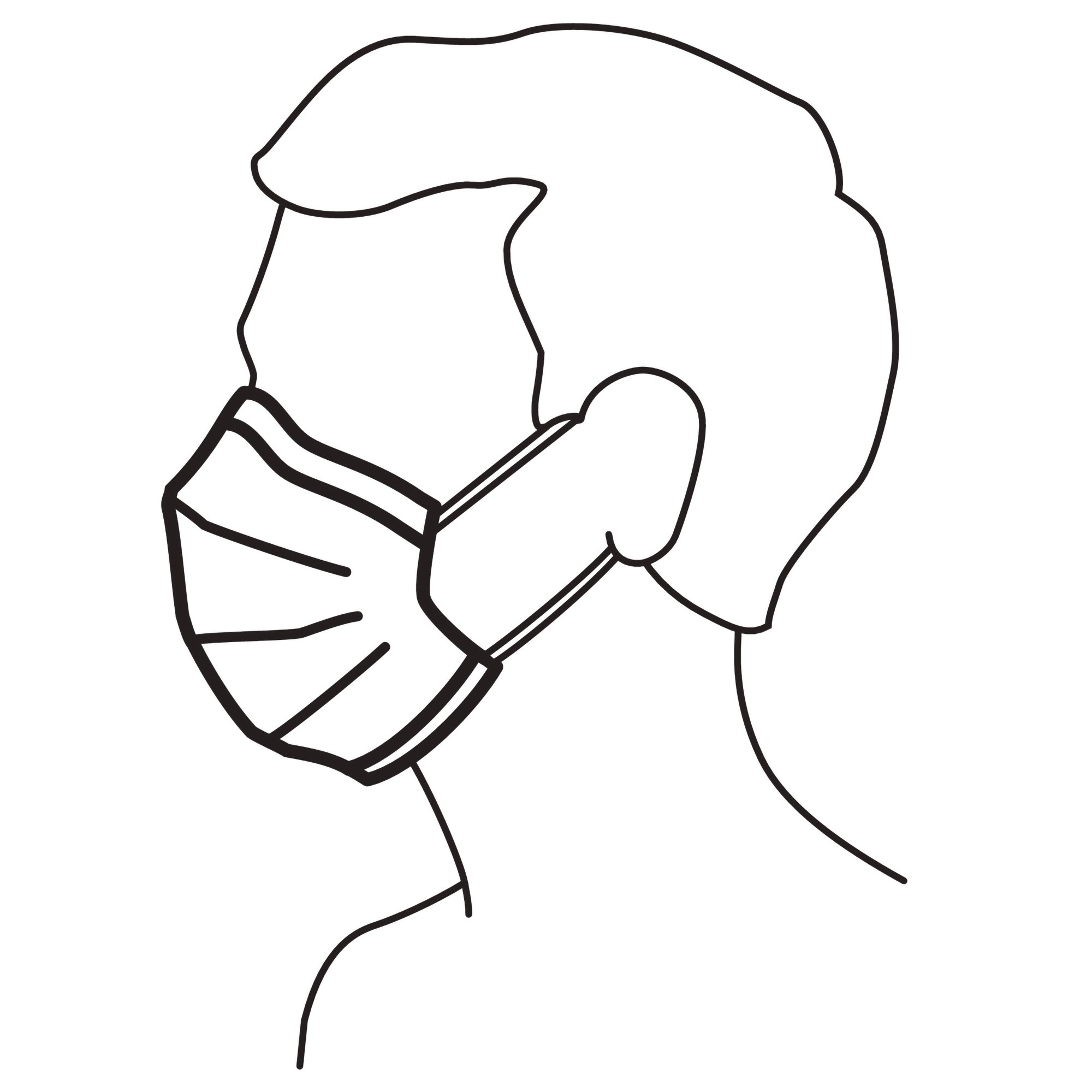 Halyard Procedure Mask, Pleated, One Size Fits Most, Tissue Blue, nonsterile - Image 5