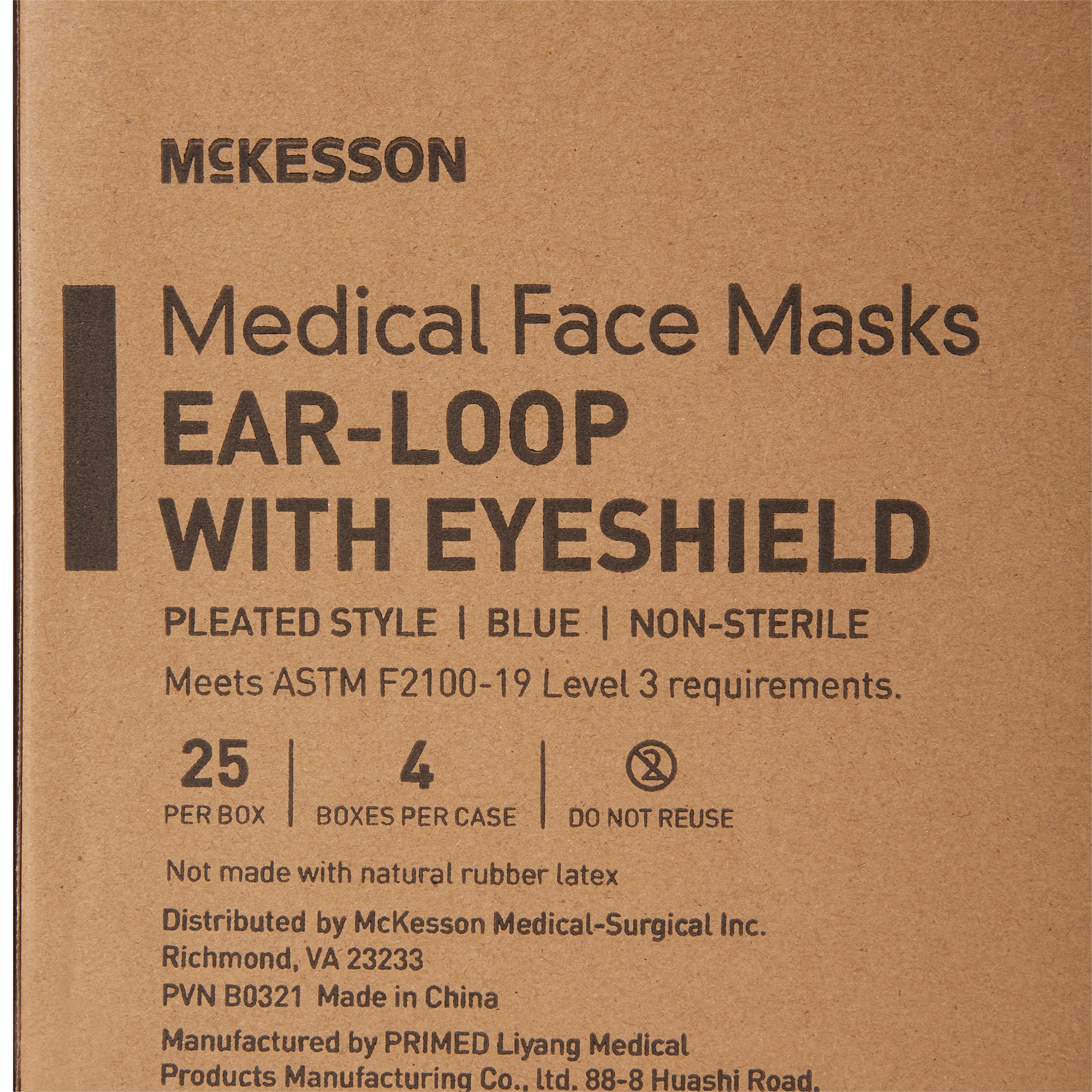 McKesson Procedure Mask with Eye Shield - Image 5