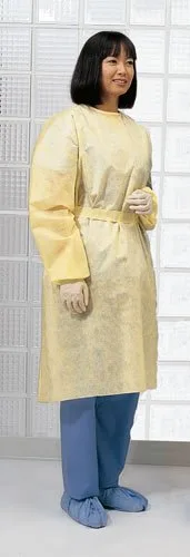 Cardinal Health™ Protective Procedure Gown, One Size Fits Most, Yellow