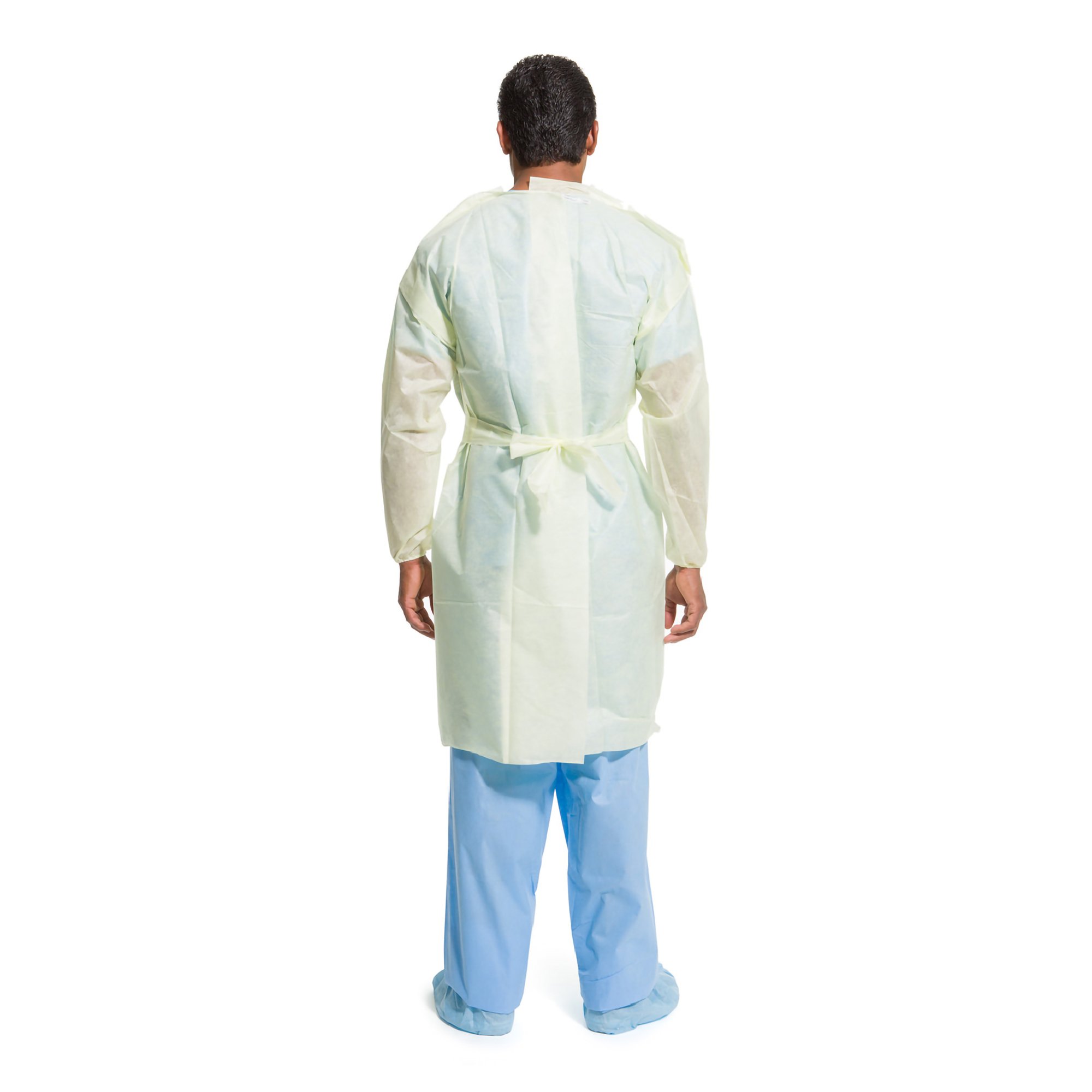 Halyard Basics Tri-Layer AAMI2 Isolation Gown, Extra Large - Image 2