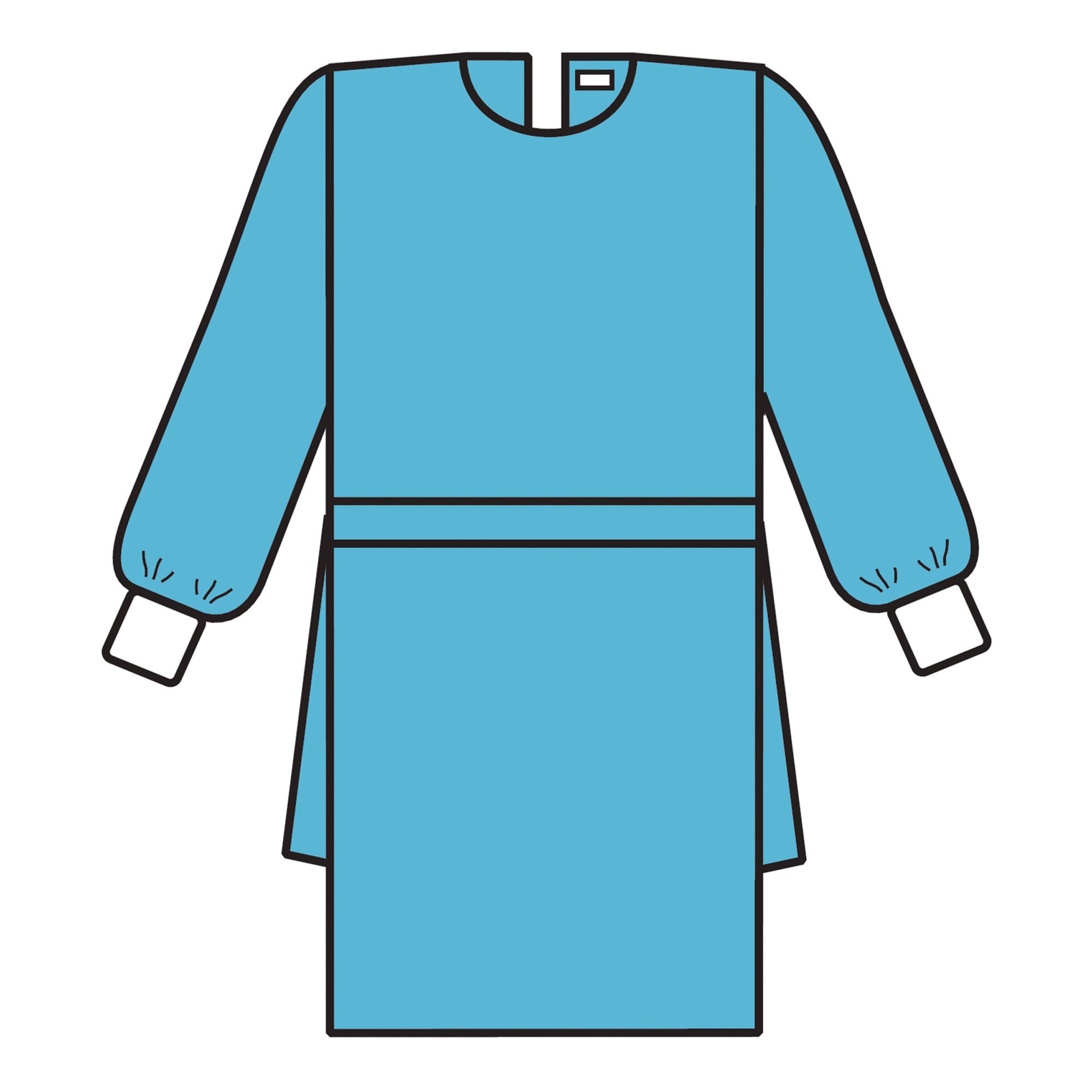 Halyard Protective Procedure Gown - Image 4
