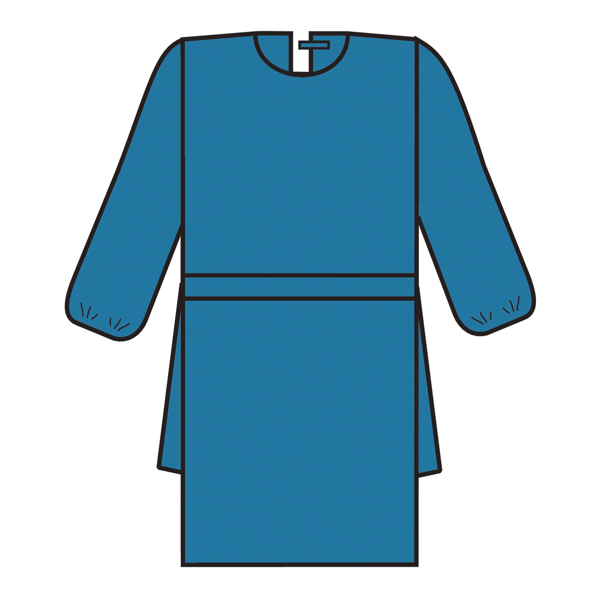 Halyard Protective Procedure Gown - Image 3