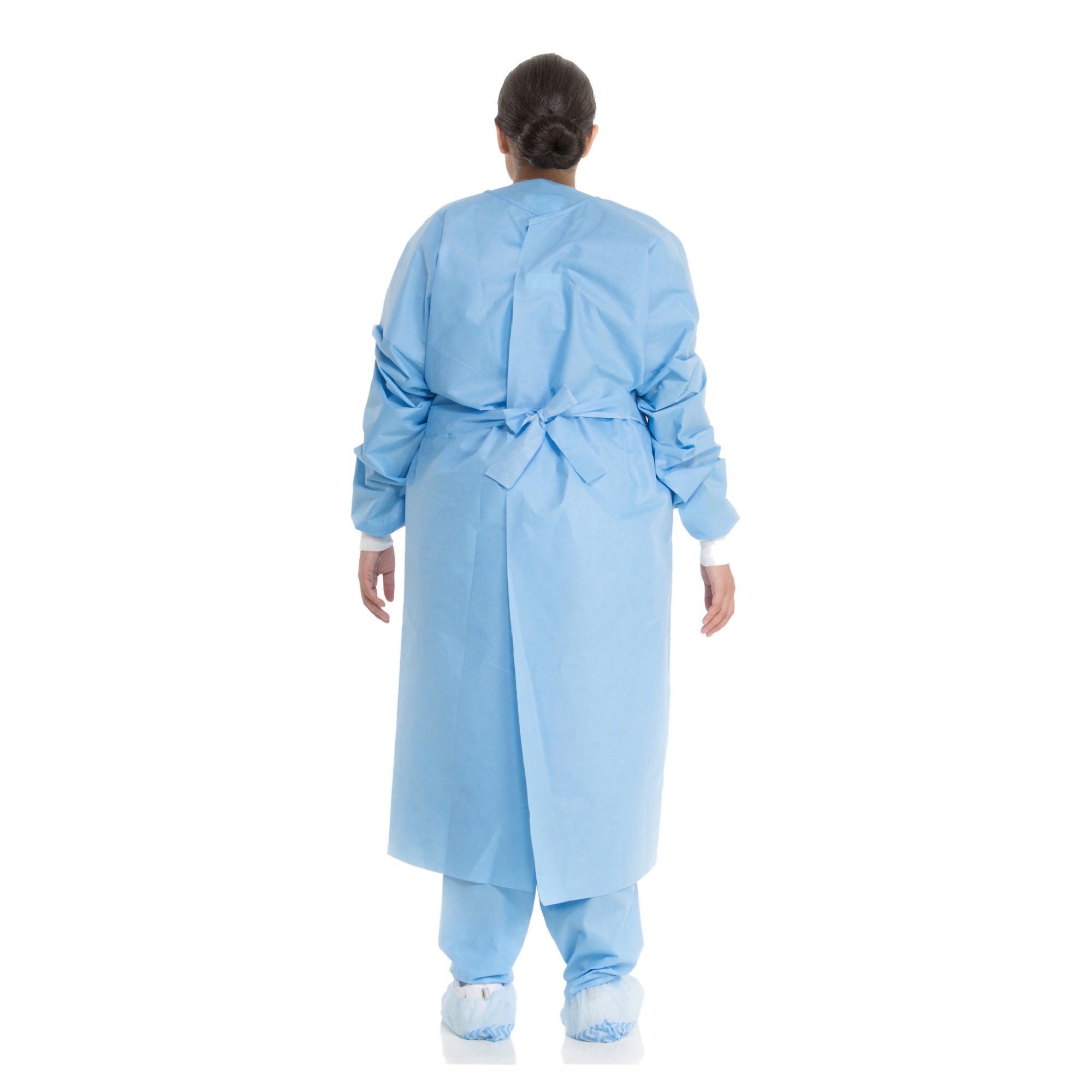 Halyard Protective Procedure Gown with Knit Cuffs - Image 2