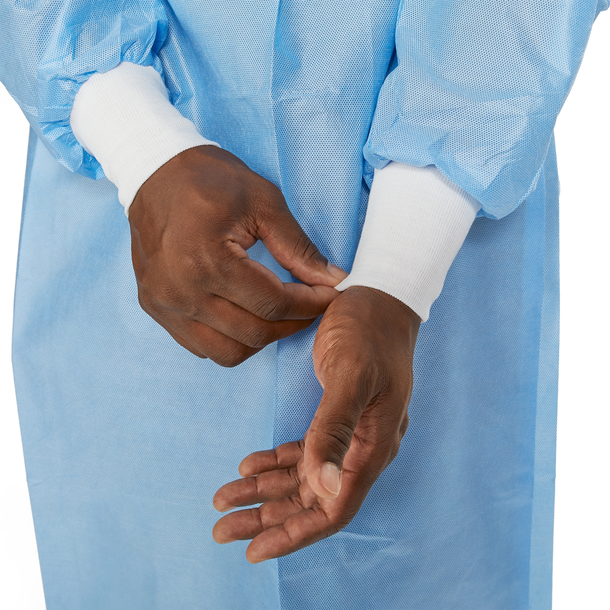 McKesson Nonrated Isolation Gowns, Blue, One Size Fits Most - Image 5