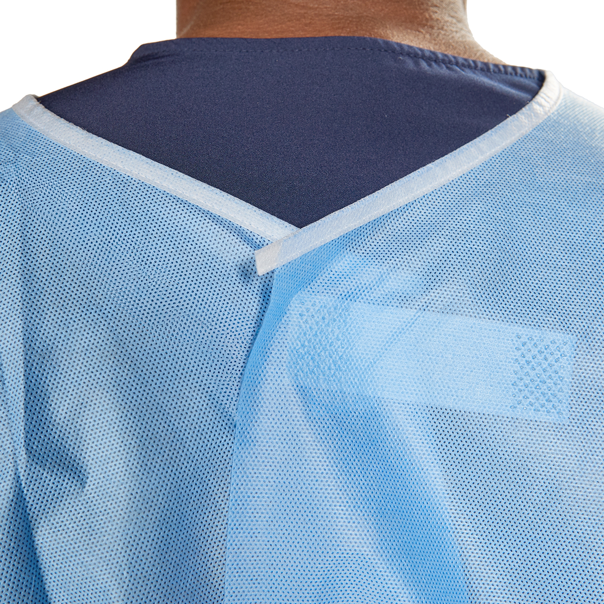 McKesson Nonrated Isolation Gowns, Blue, One Size Fits Most - Image 3